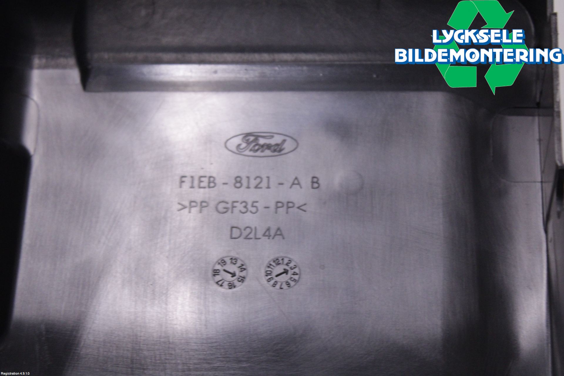 Ford FOCUS 15-18 Deflektor Plåt-Plast Kylning