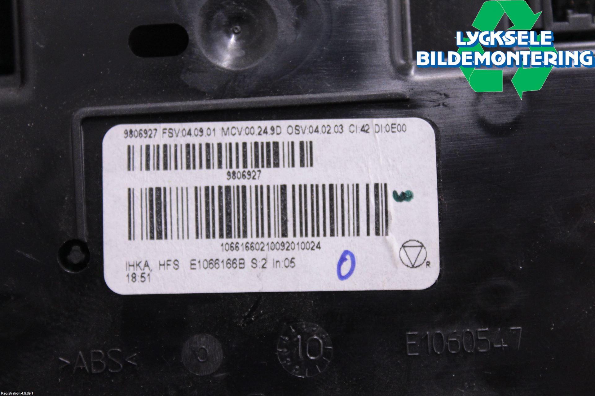 Mini COUPE R56 05-14 Ac Styrenhet Ac Manöveren