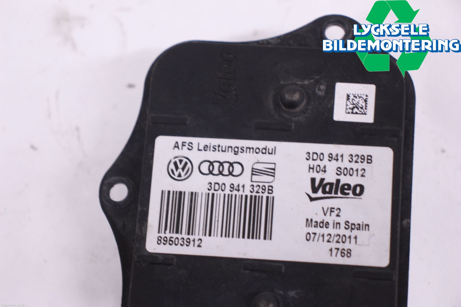 Volkswagen VW PASSAT 11-14 Styrenhet Strålkastare