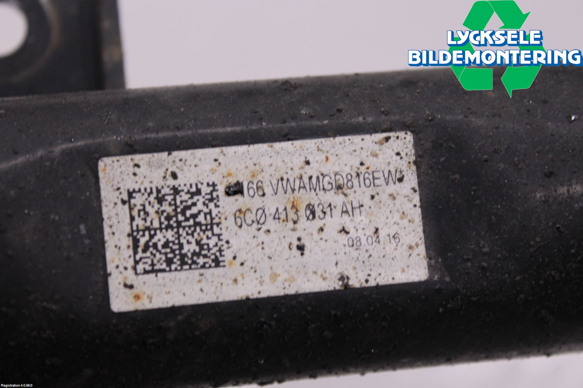 Volkswagen VW POLO 10-17 Fjäderben Fram Höger