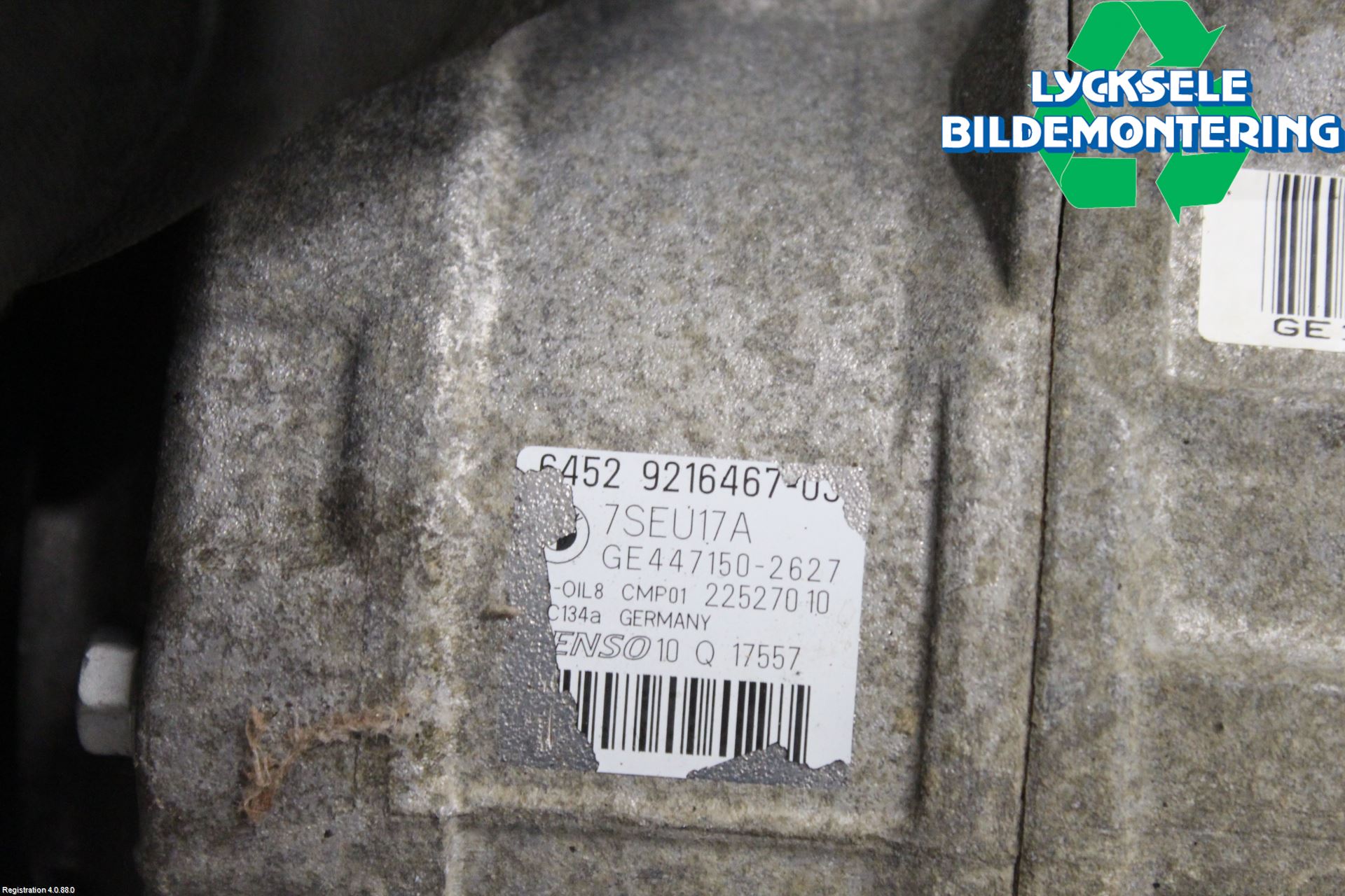 BMW X3 F25 10-17 Ac Kompressor