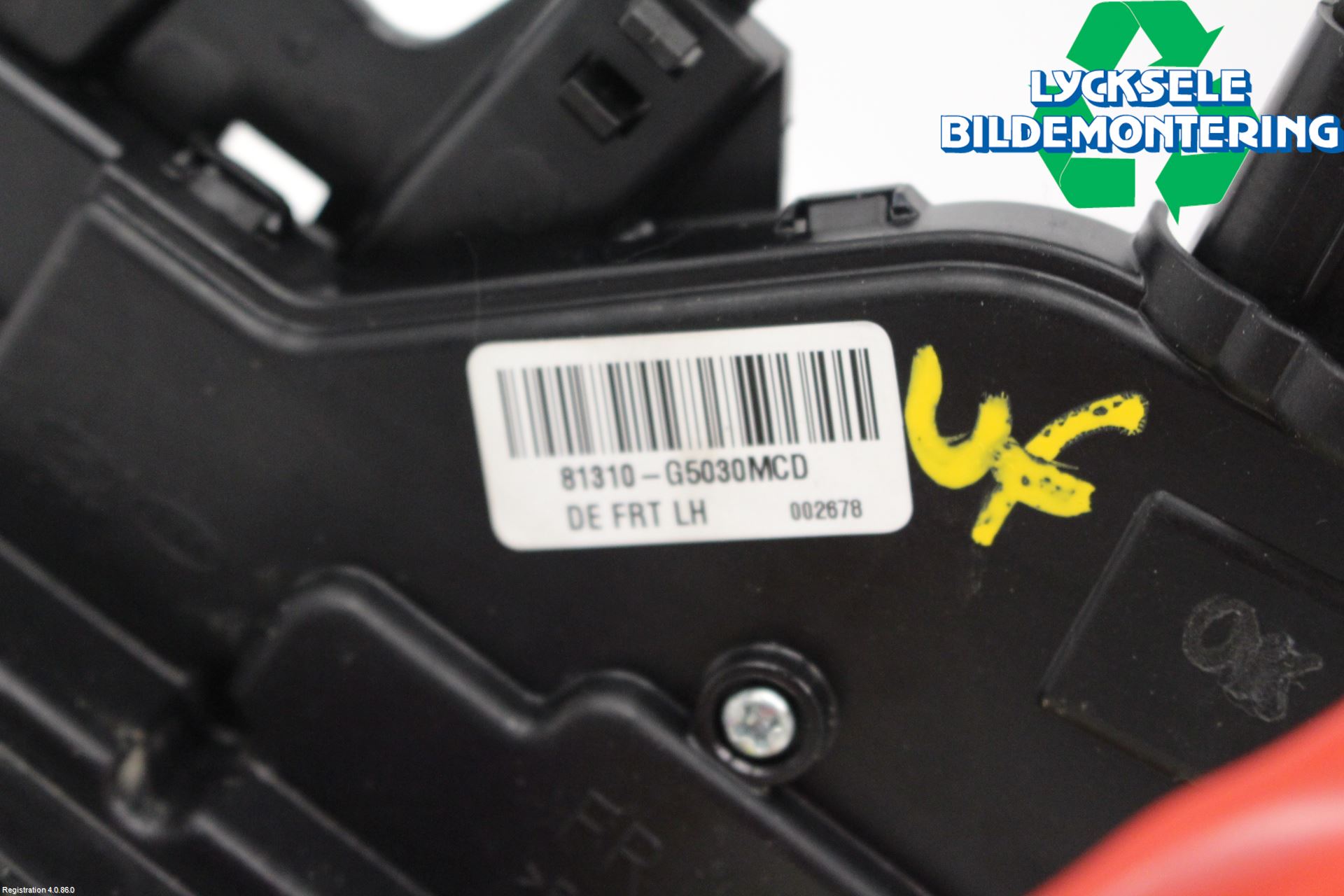 Kia NIRO (DE) 17-22 Låskista-Dörrlås