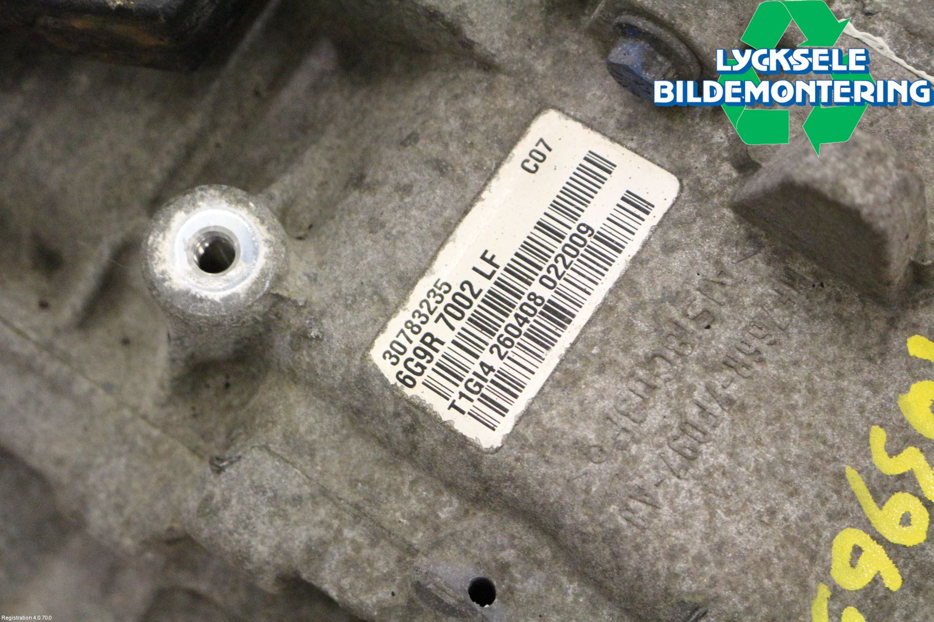 Volvo V70 08-13 Växellåda Man 6 Vxl