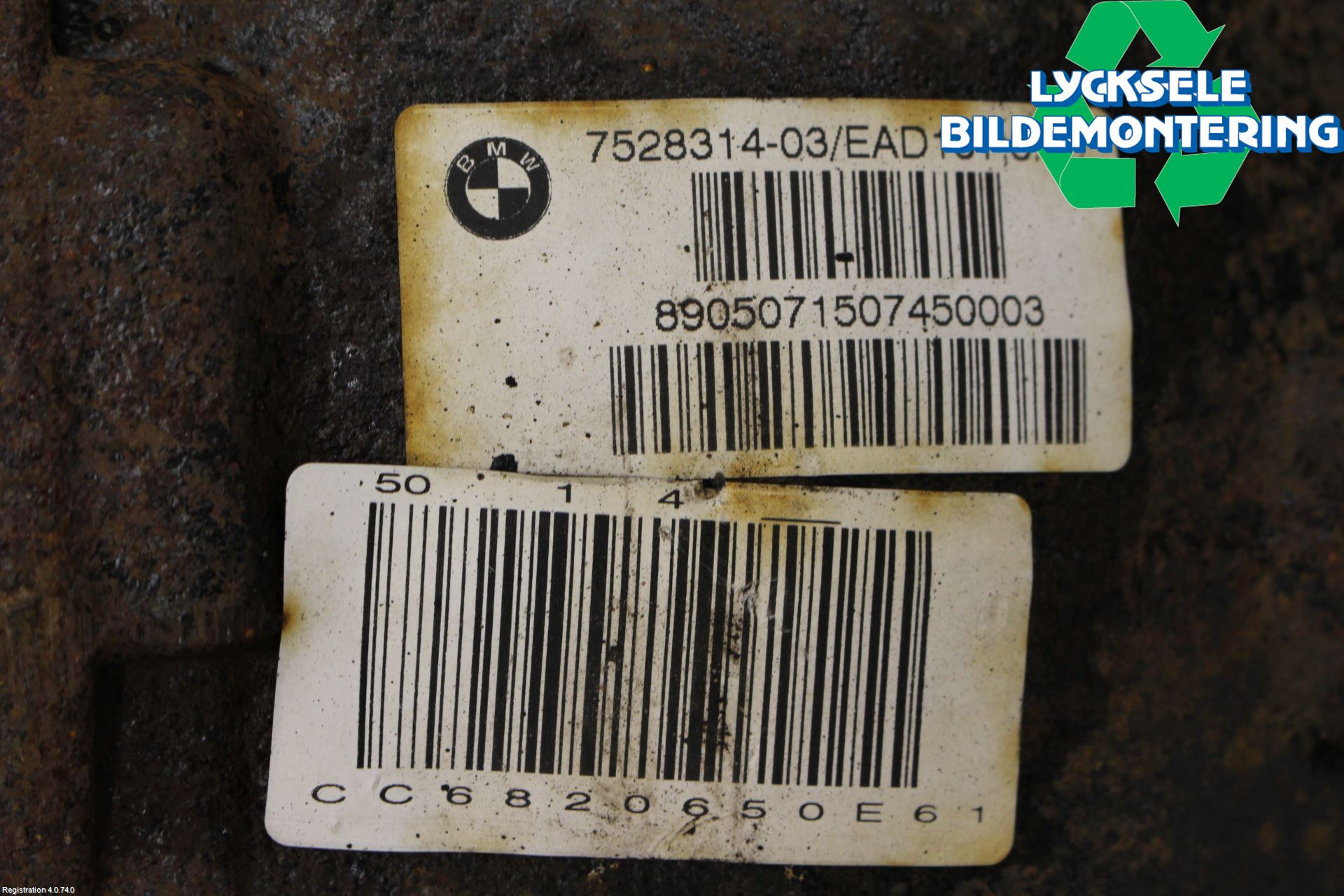 BMW 5 E60/61 Sed/Tou 02-10 Bakväxel-Diff