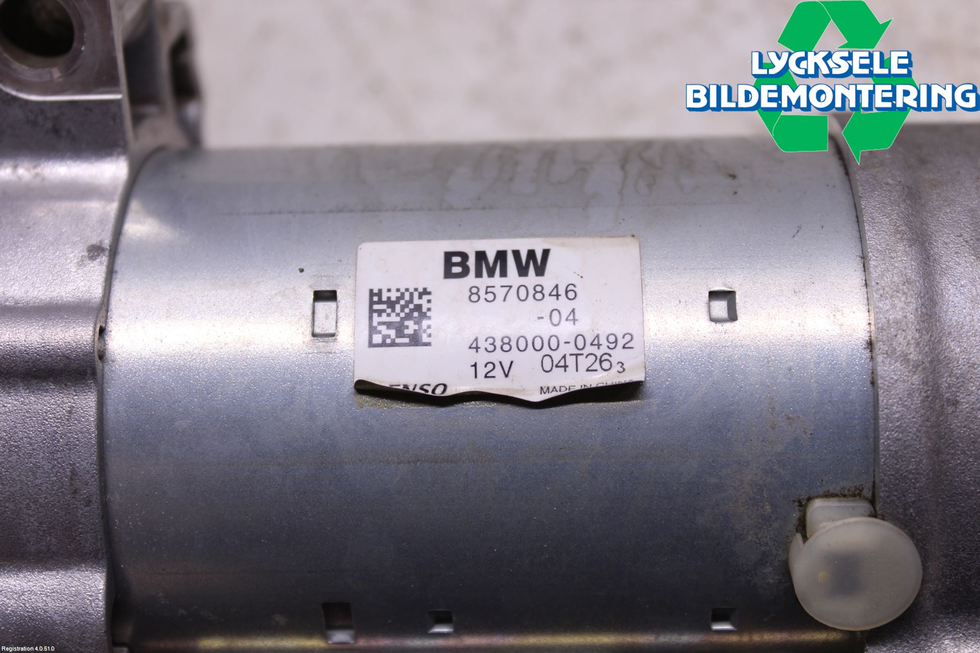 BMW 5 F10/F11/F18 09-17 Startmotor Diesel