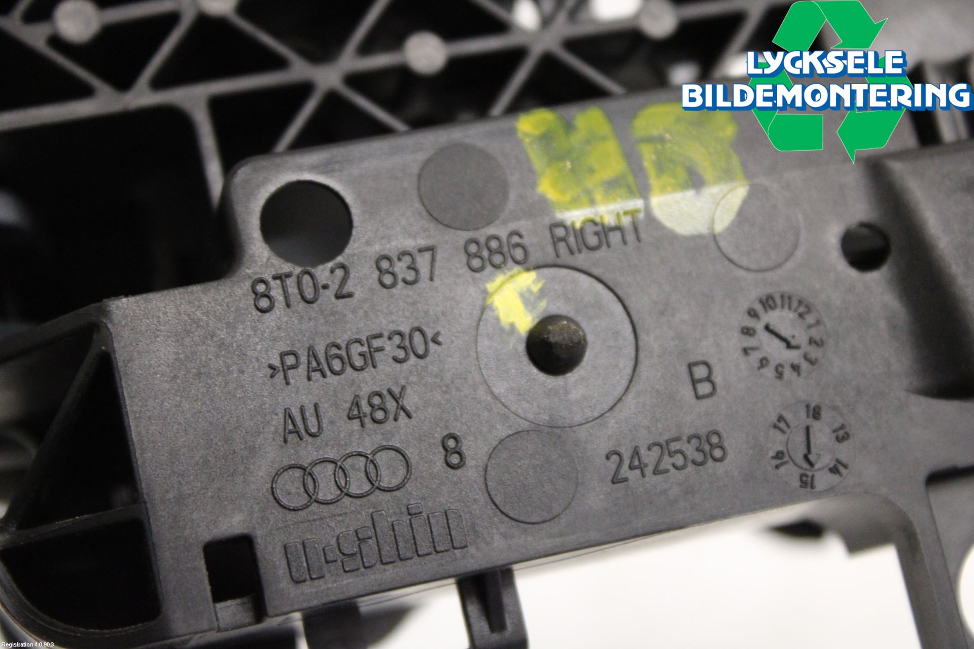 Audi A4 12-15 Dörrhandtag Yttre Hö