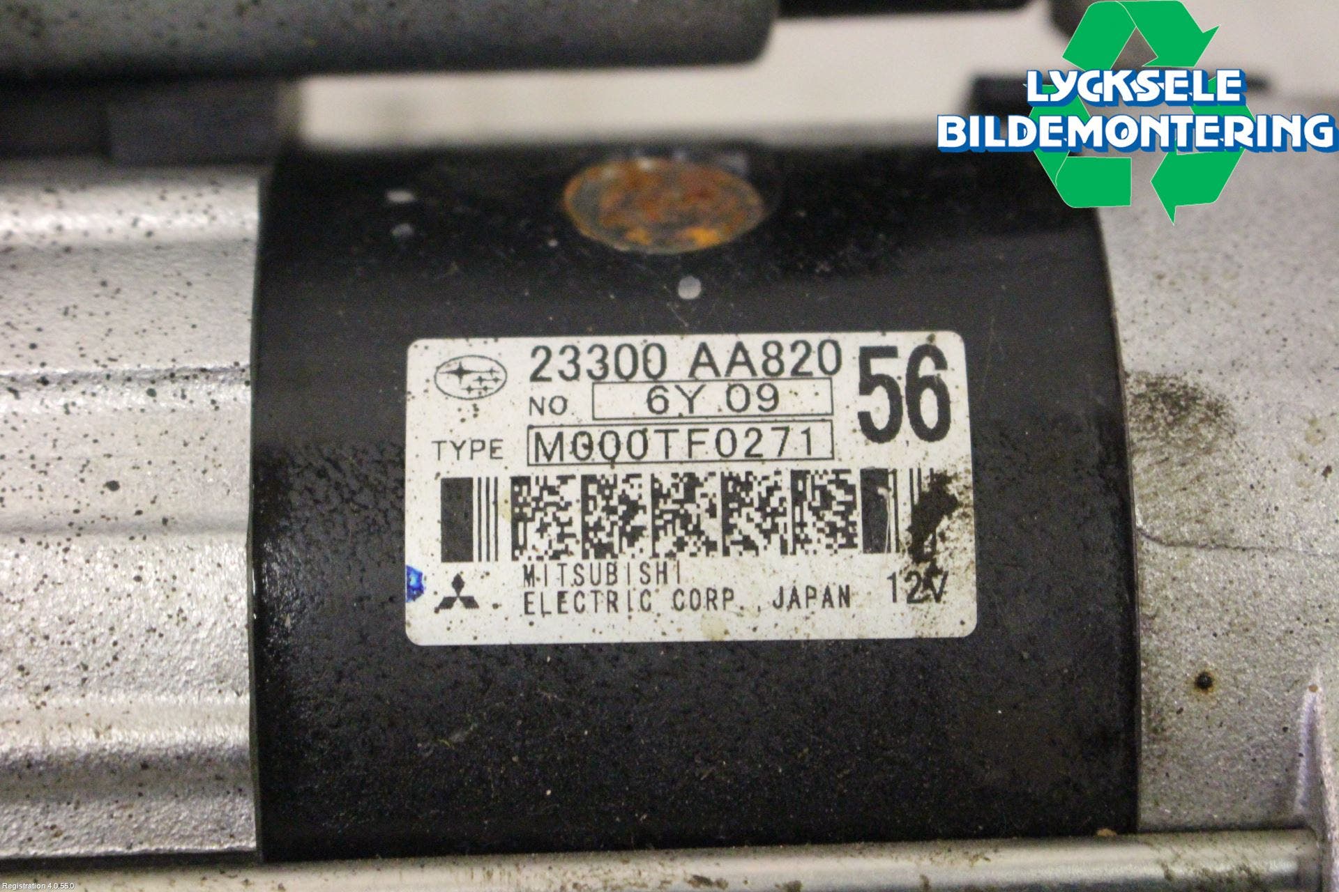 Subaru XV 12-17 Startmotor