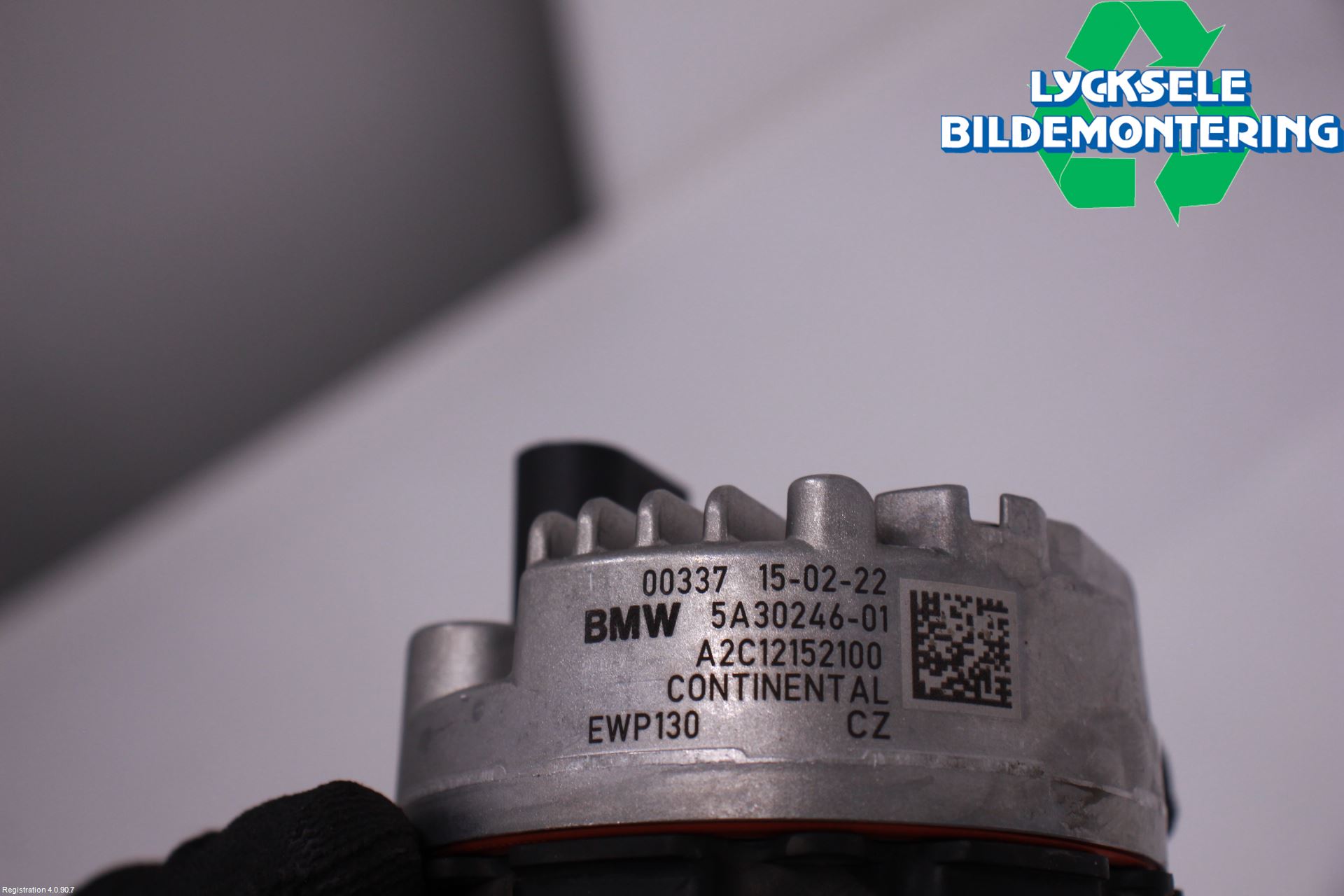 BMW 5 G30/G31/F90 17-23 Vattenpump