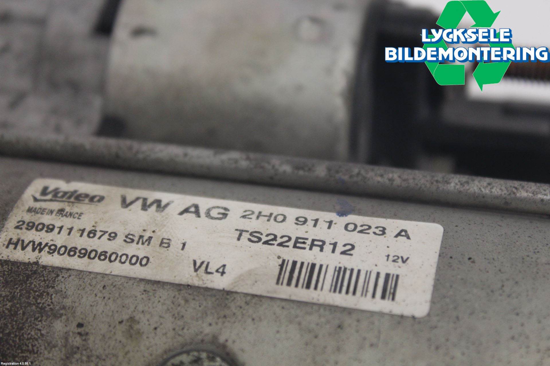 Volkswagen VW AMAROK 2H 10-22 Startmotor Diesel