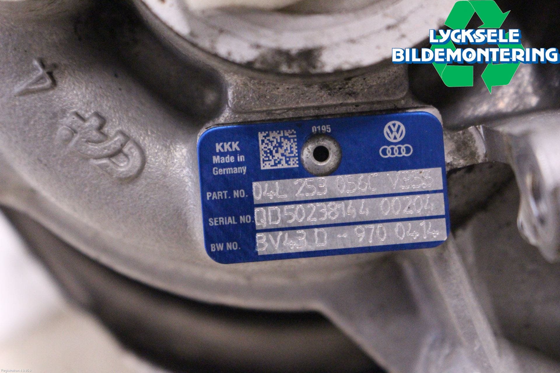 Audi A4 12-15 Turboaggregat