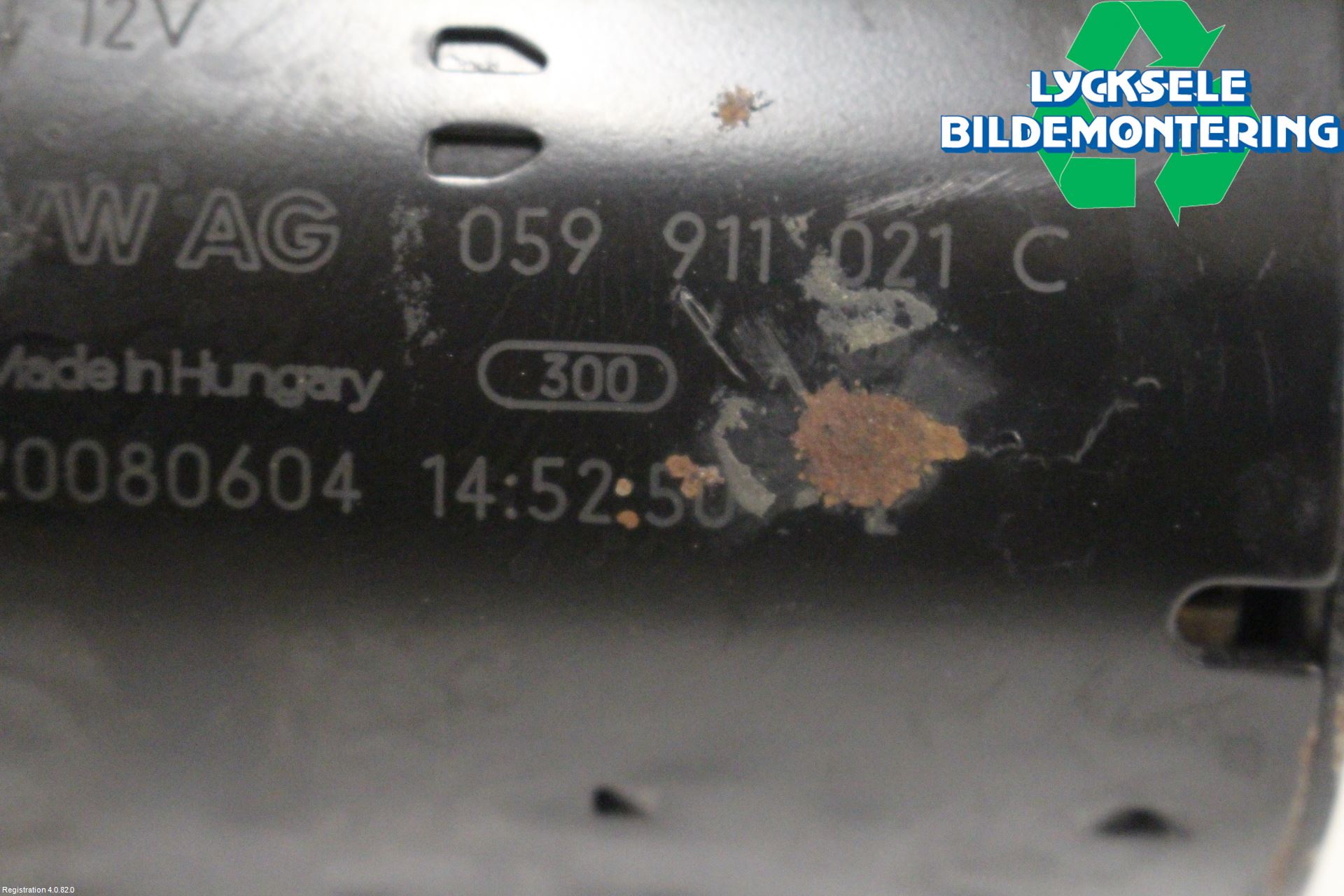 Audi A4/S4 08-11 Startmotor Diesel