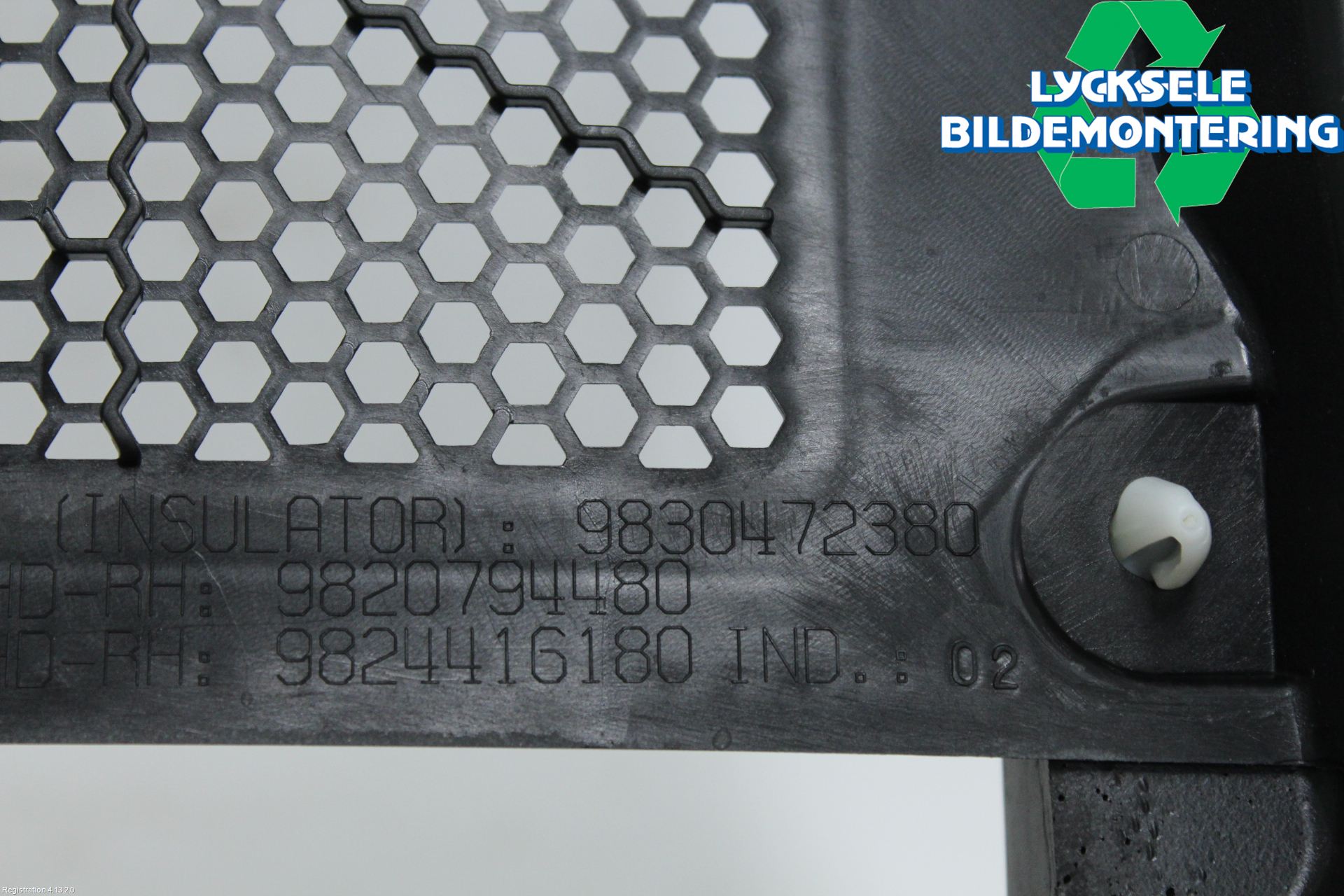 Peugeot 2008/E-2008 20- Torpedplåt-Torpedplast
