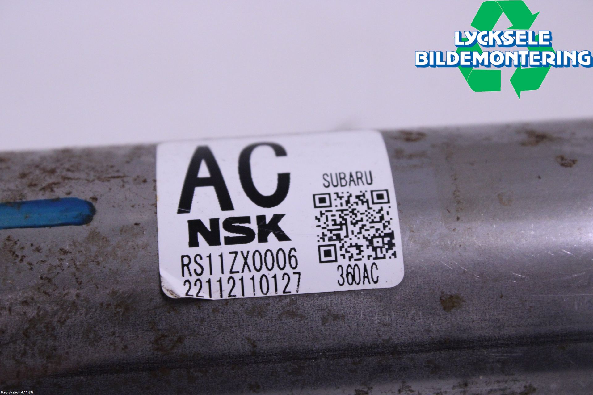 Subaru OUTBACK 21- Rattaxelagg Justerbart