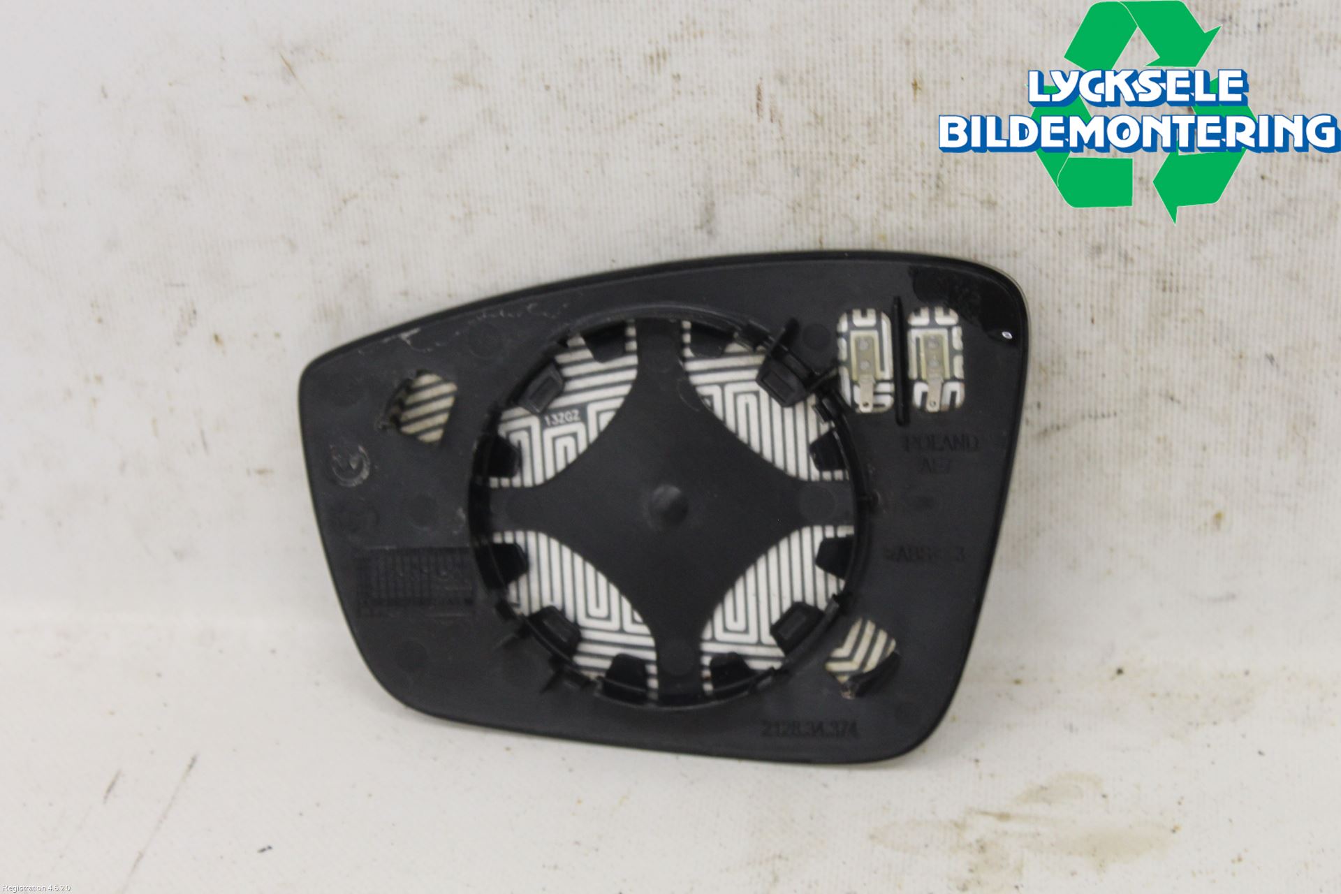 Skoda RAPID Spegelglas Hö