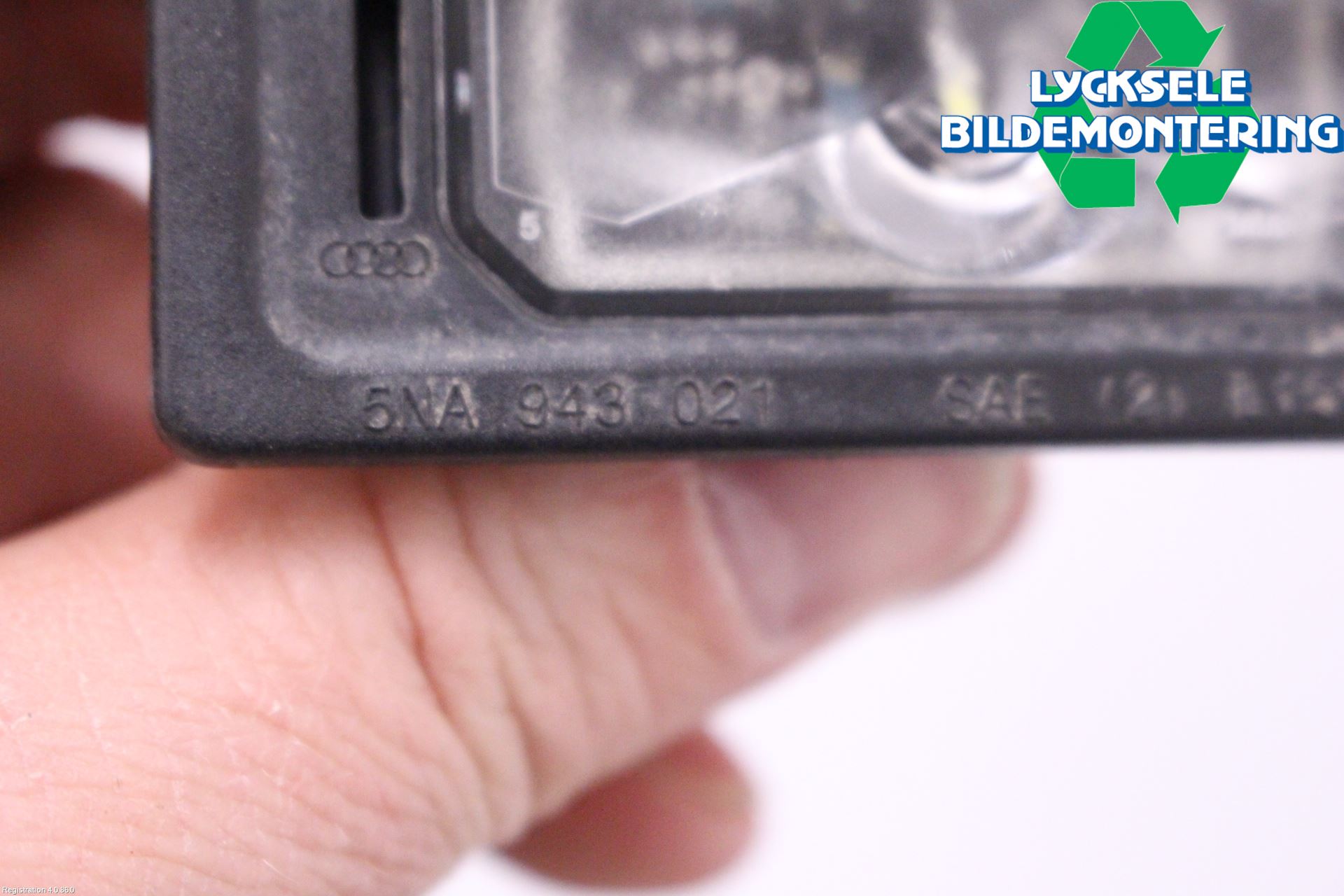 Audi A4/S4 B9 20- Skylt Belysning