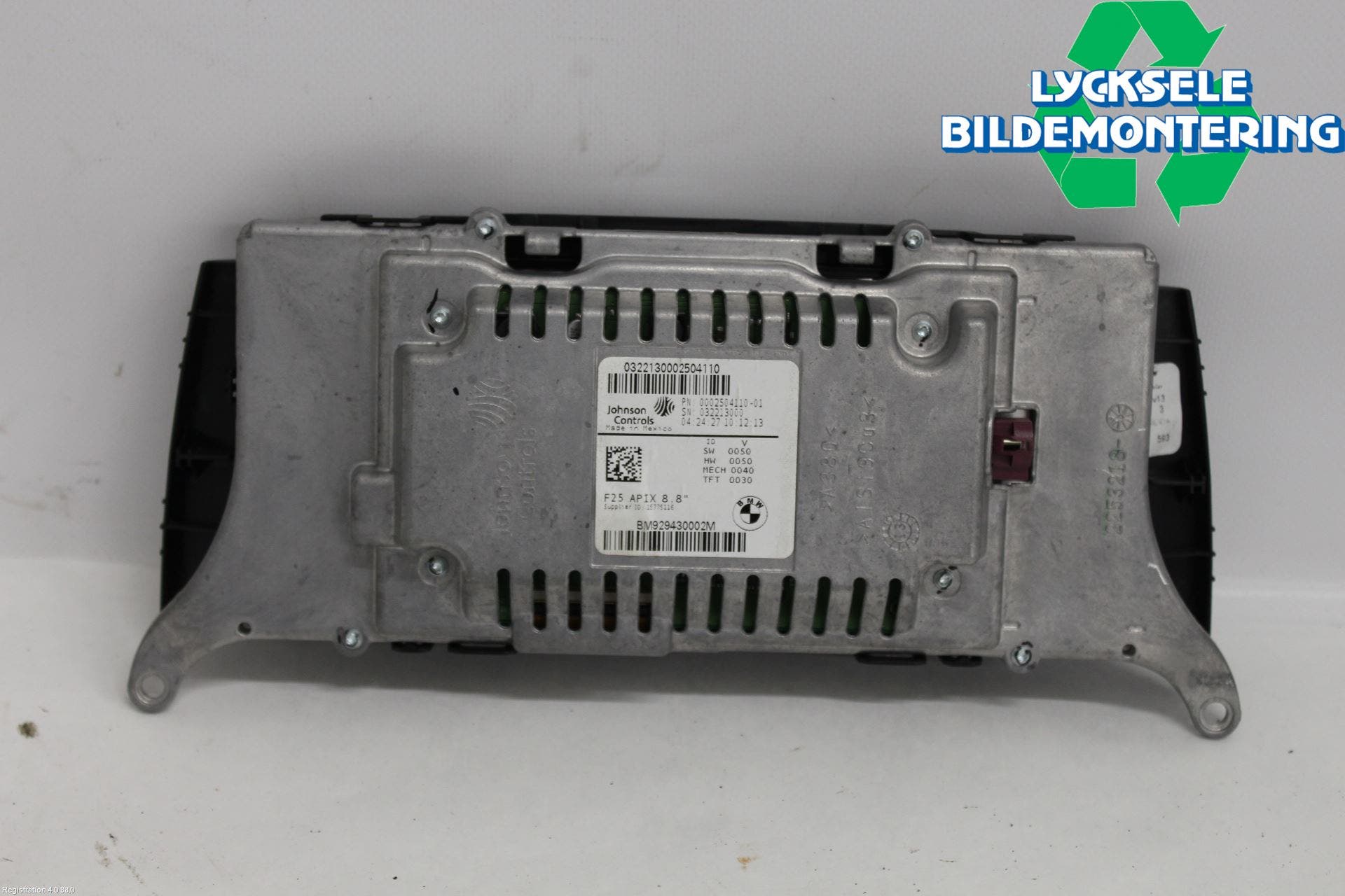 BMW X3 F25 10-17 Bildskärm