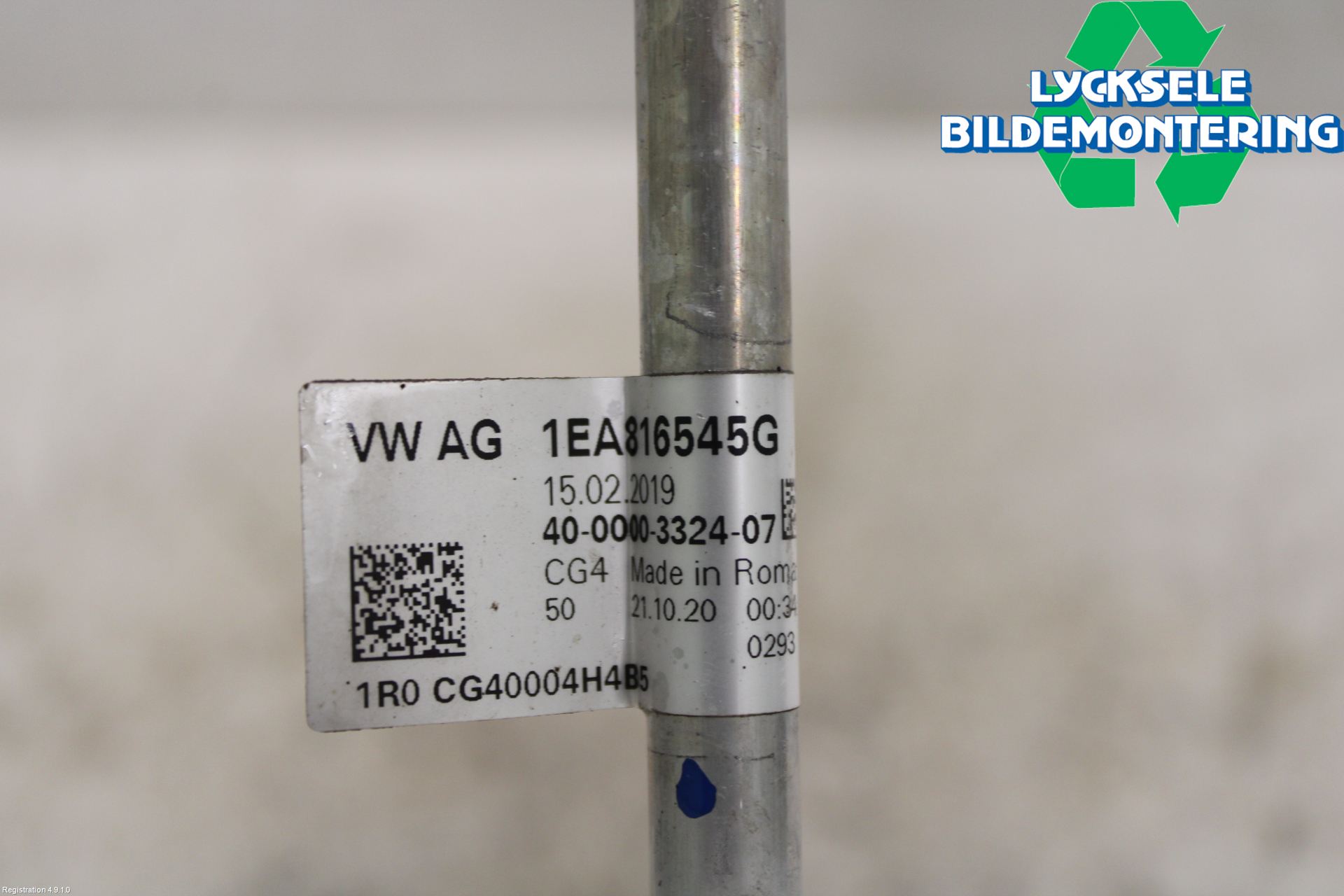 Volkswagen VW ID.3 21- Ac Slang-Rör