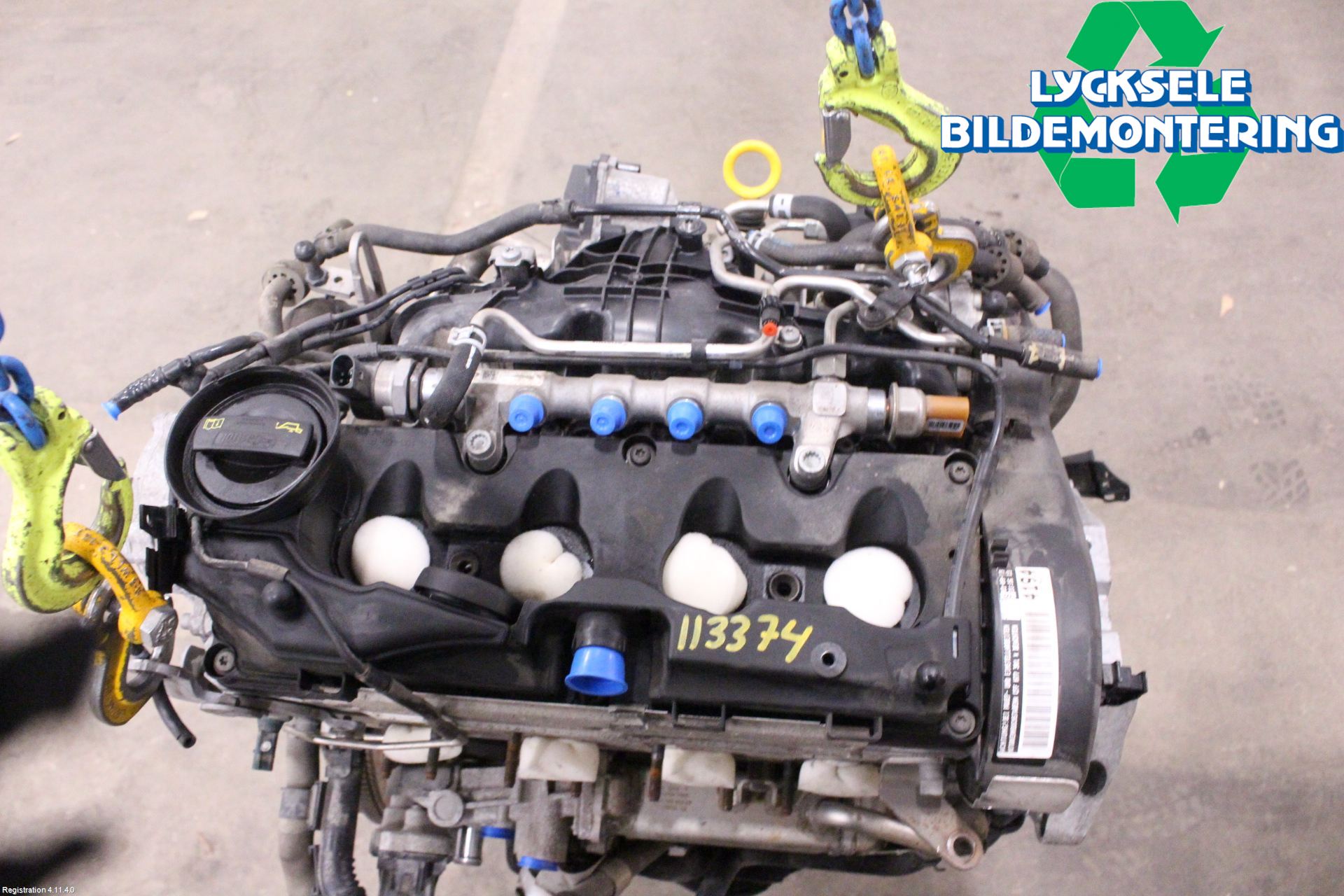 Volkswagen VW PASSAT 11-14 Motor Diesel