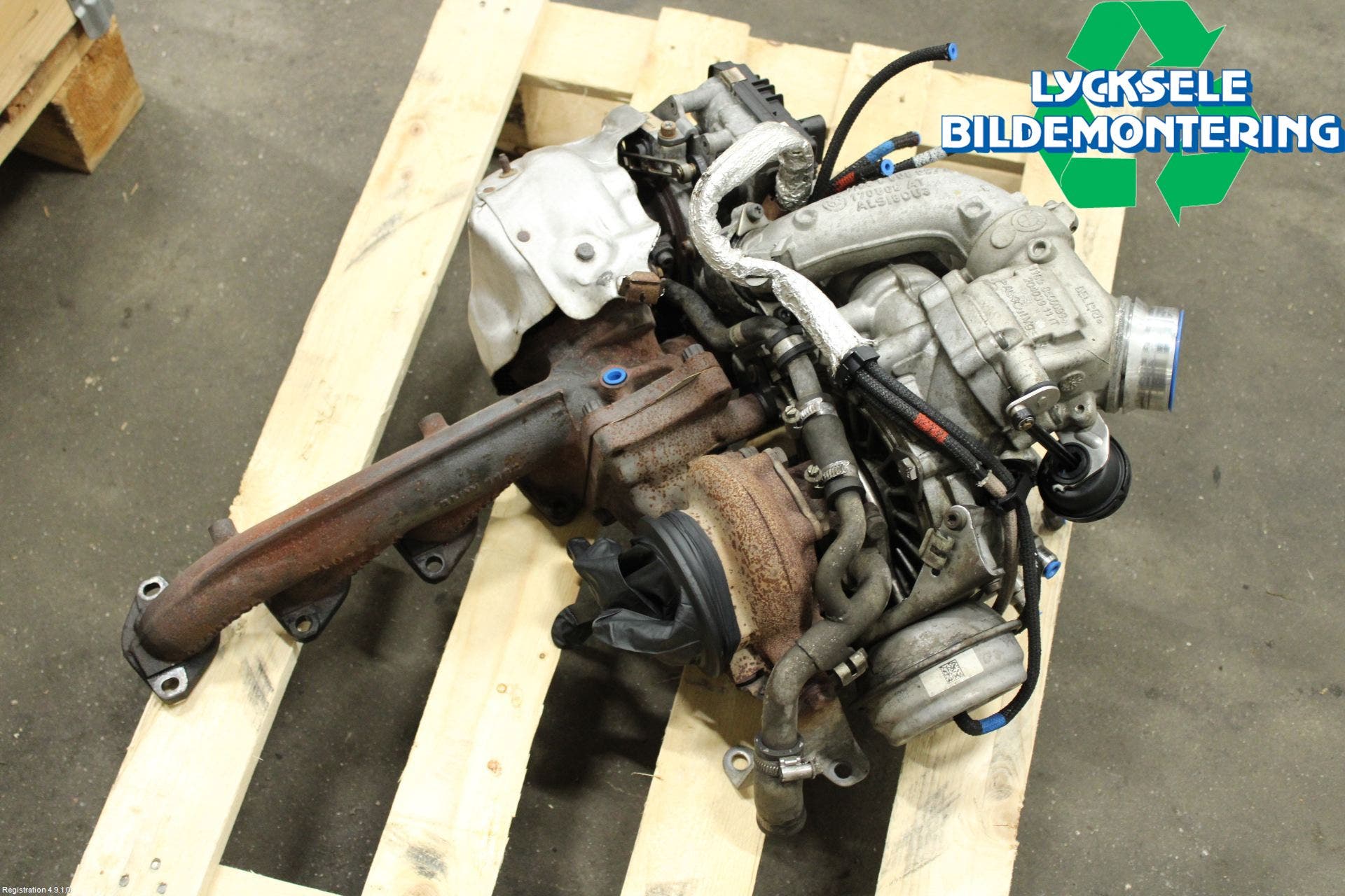 BMW 5 F10/F11/F18 09-17 Turboaggregat