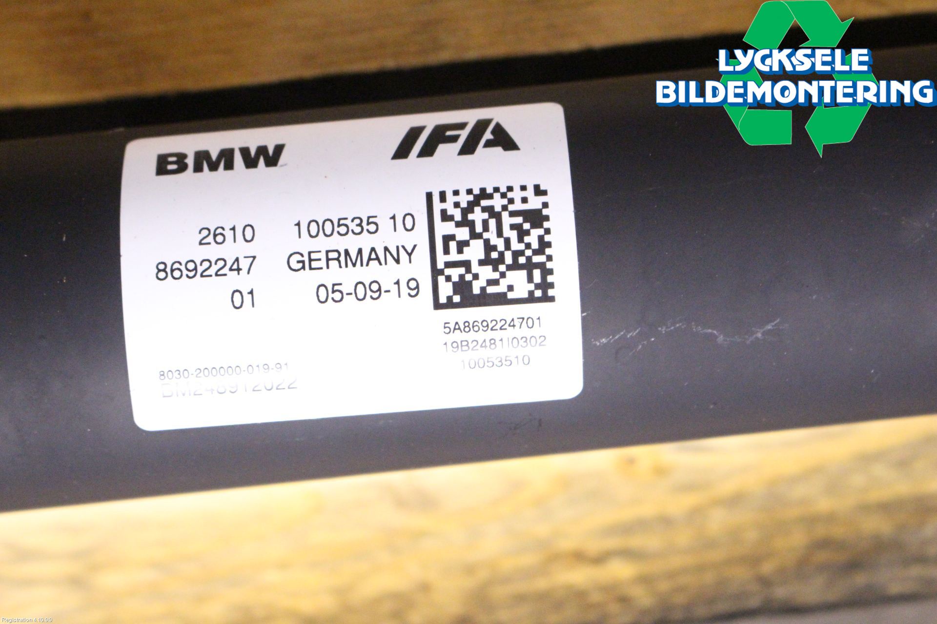 BMW X3 G01 18- Mellanaxel Komp