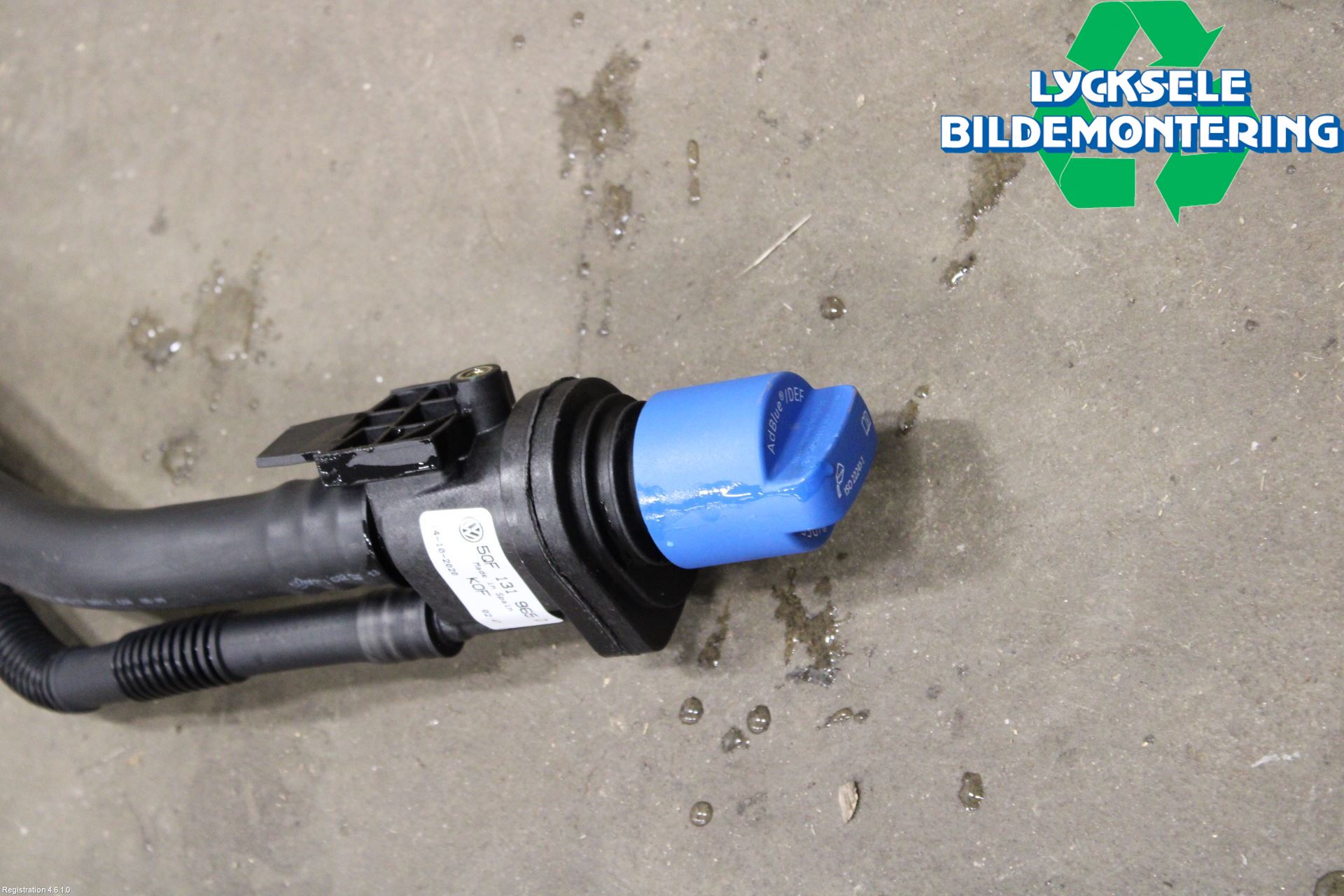 Seat TARRACO 19- Bränslepåfyllnrör-Slang