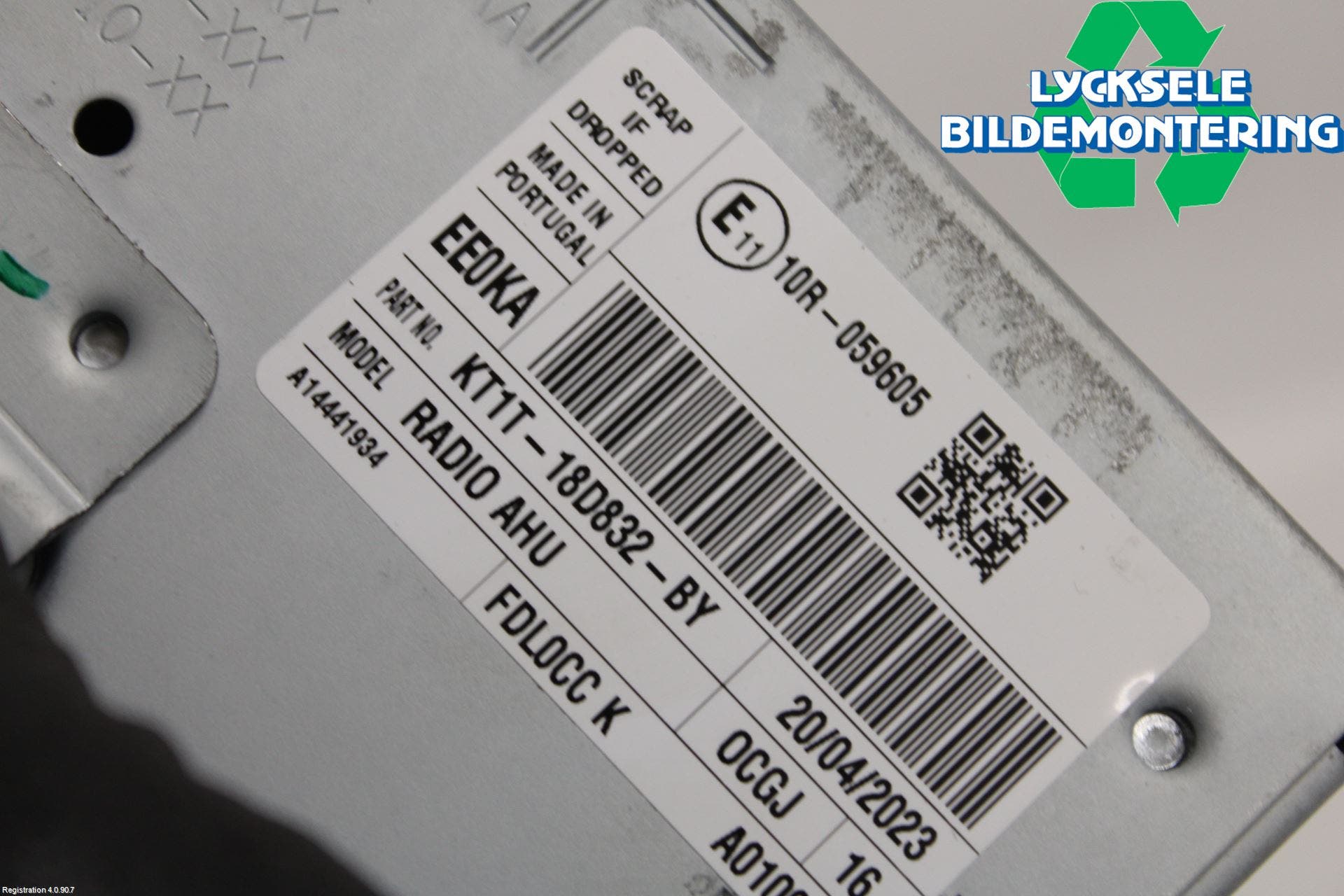 Ford TRANSIT/TOURNEO CONNECT 22- Cd Radio - Multimediapanel