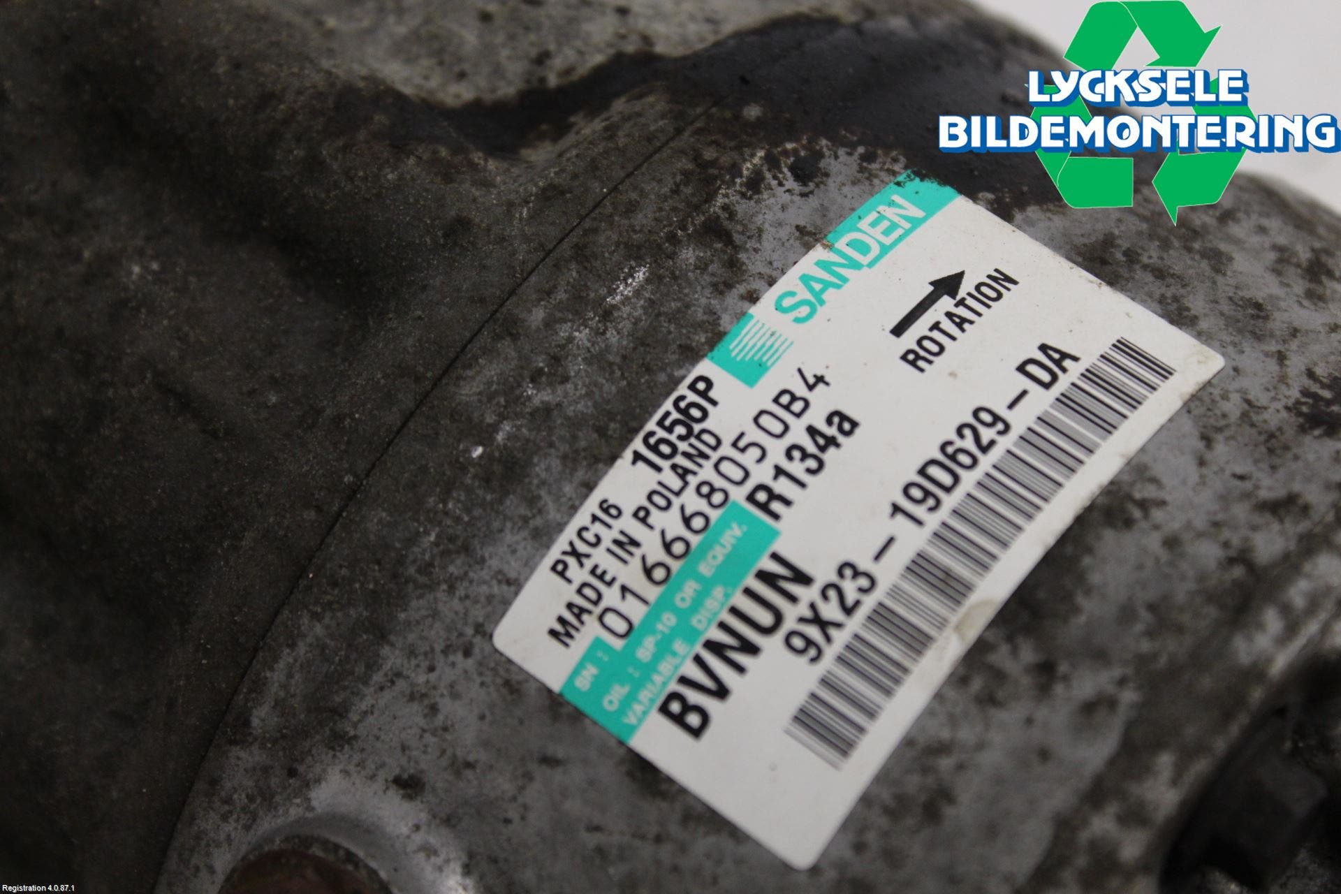 Landrover RANGE ROVER SPORT (L320) 10-13 Ac Kompressor