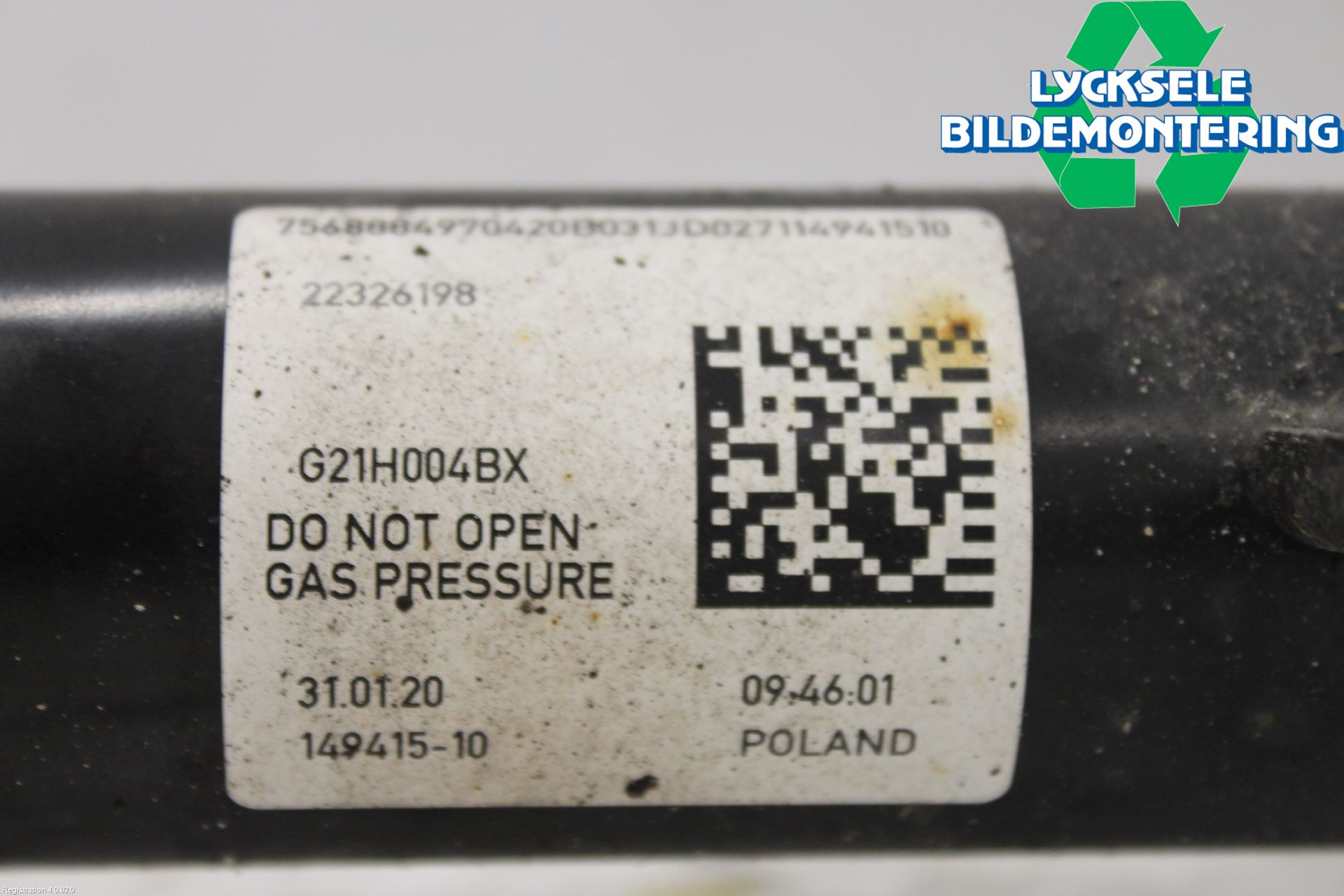 BMW 3 G20/G21/G80/G81 19- Stötdämpare Bak