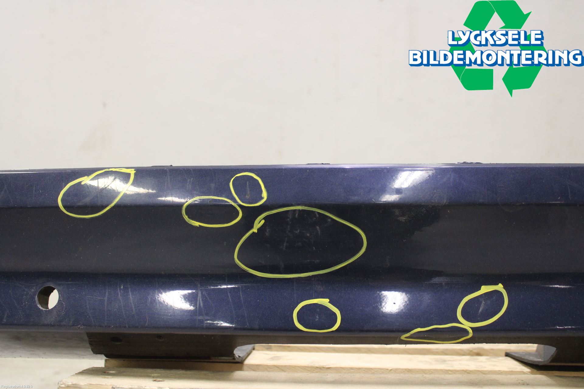 Volvo V70 08-13 Spoiler Bak