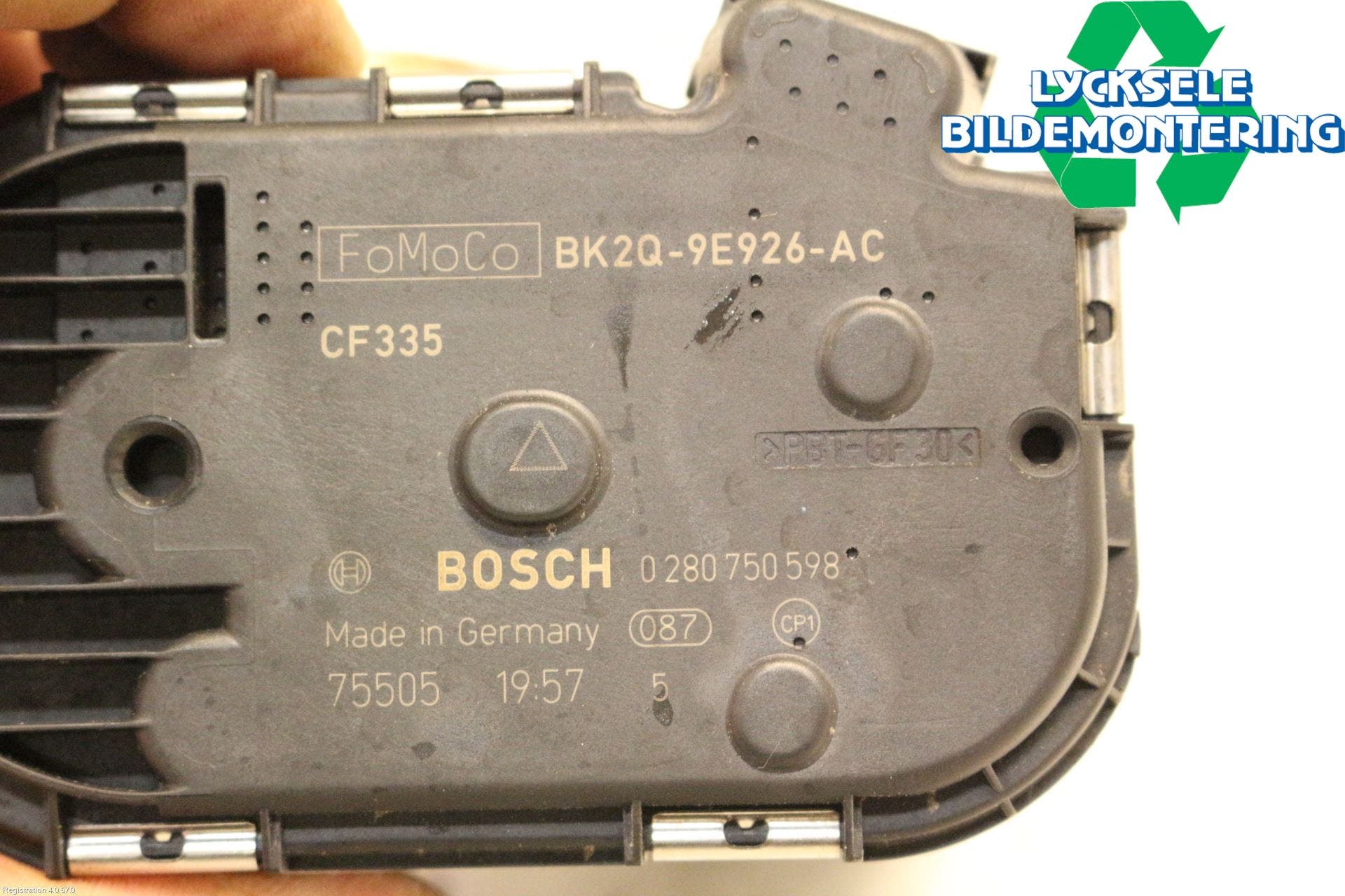 Ford RANGER EU 12-23 Injspjällhus