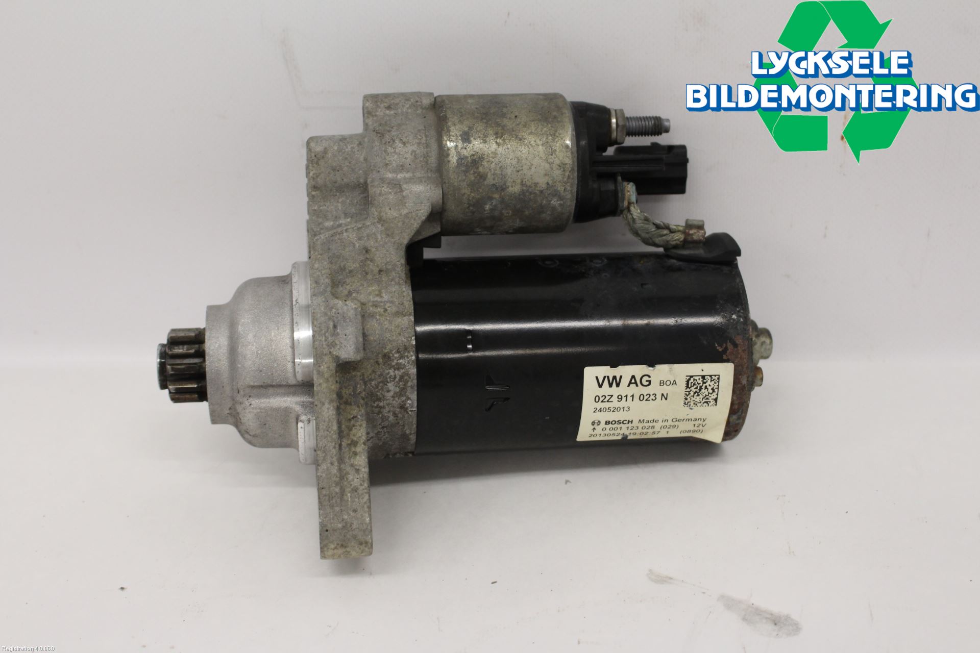 Volkswagen VW CADDY 11-15 Startmotor Diesel