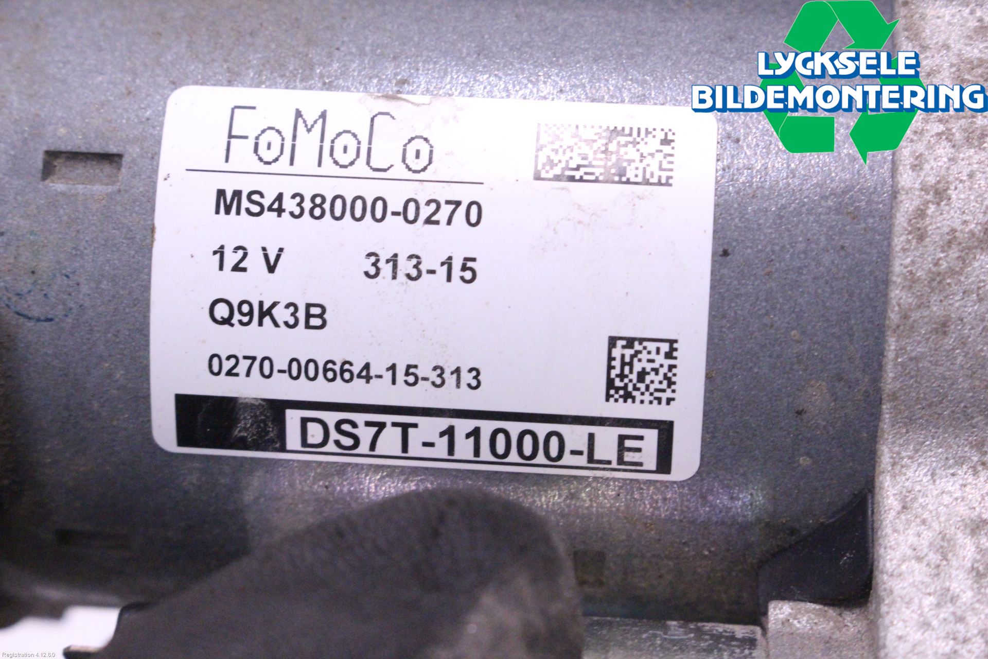 Ford KUGA 13-16 Startmotor Diesel