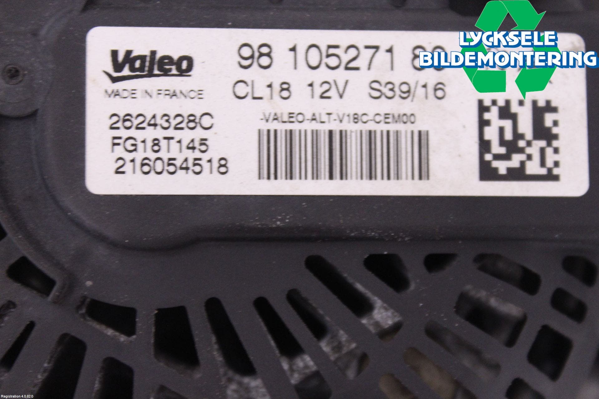 Peugeot 3008 17-24 Generator