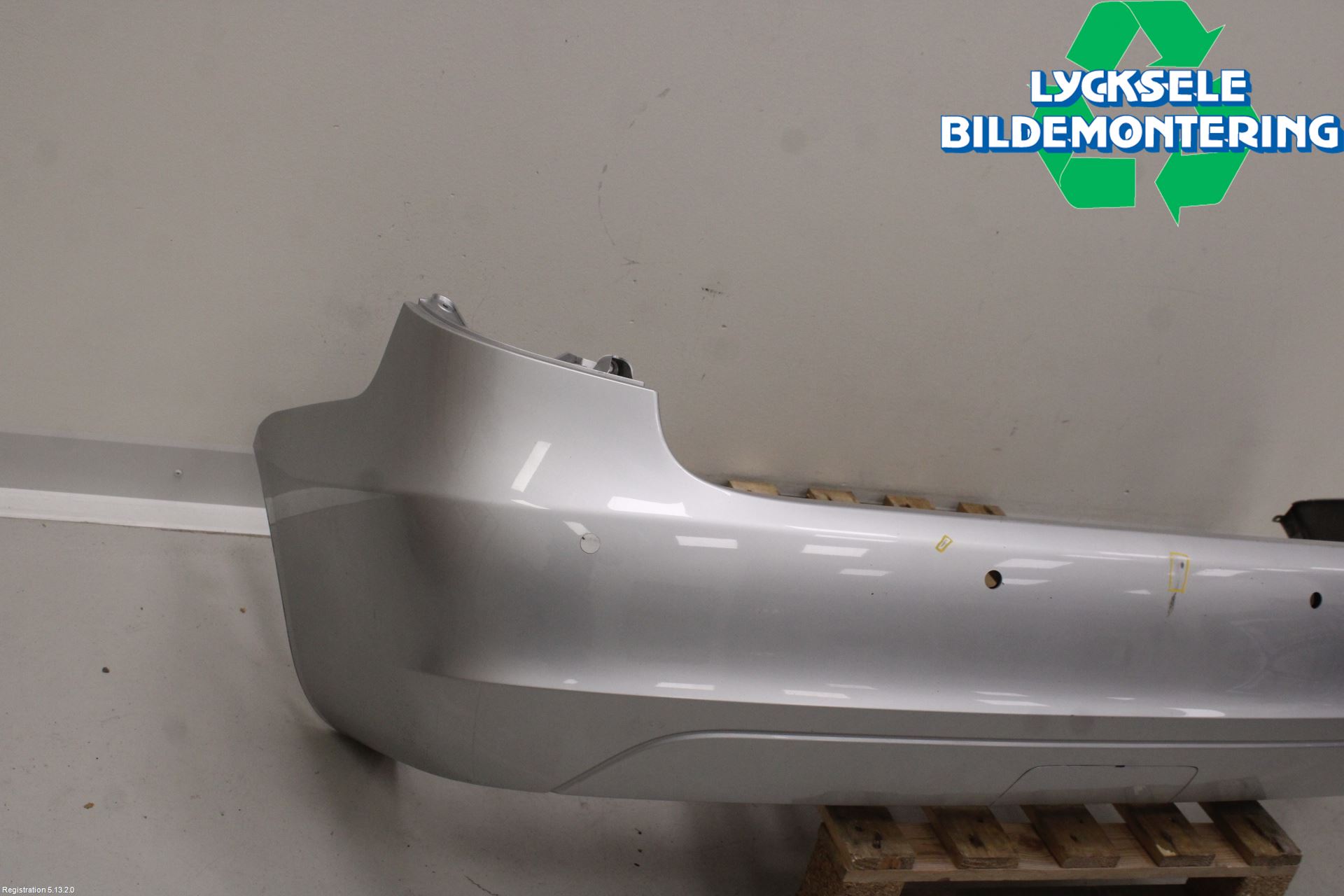Skoda FABIA 07-14 Stötfångarbeklädnad Bak