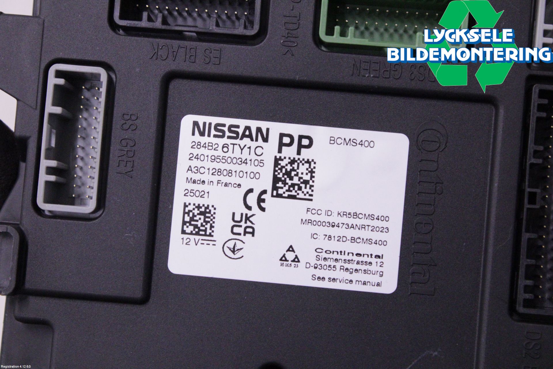 Nissan QASHQAI 21- Styrenhet Övrigt