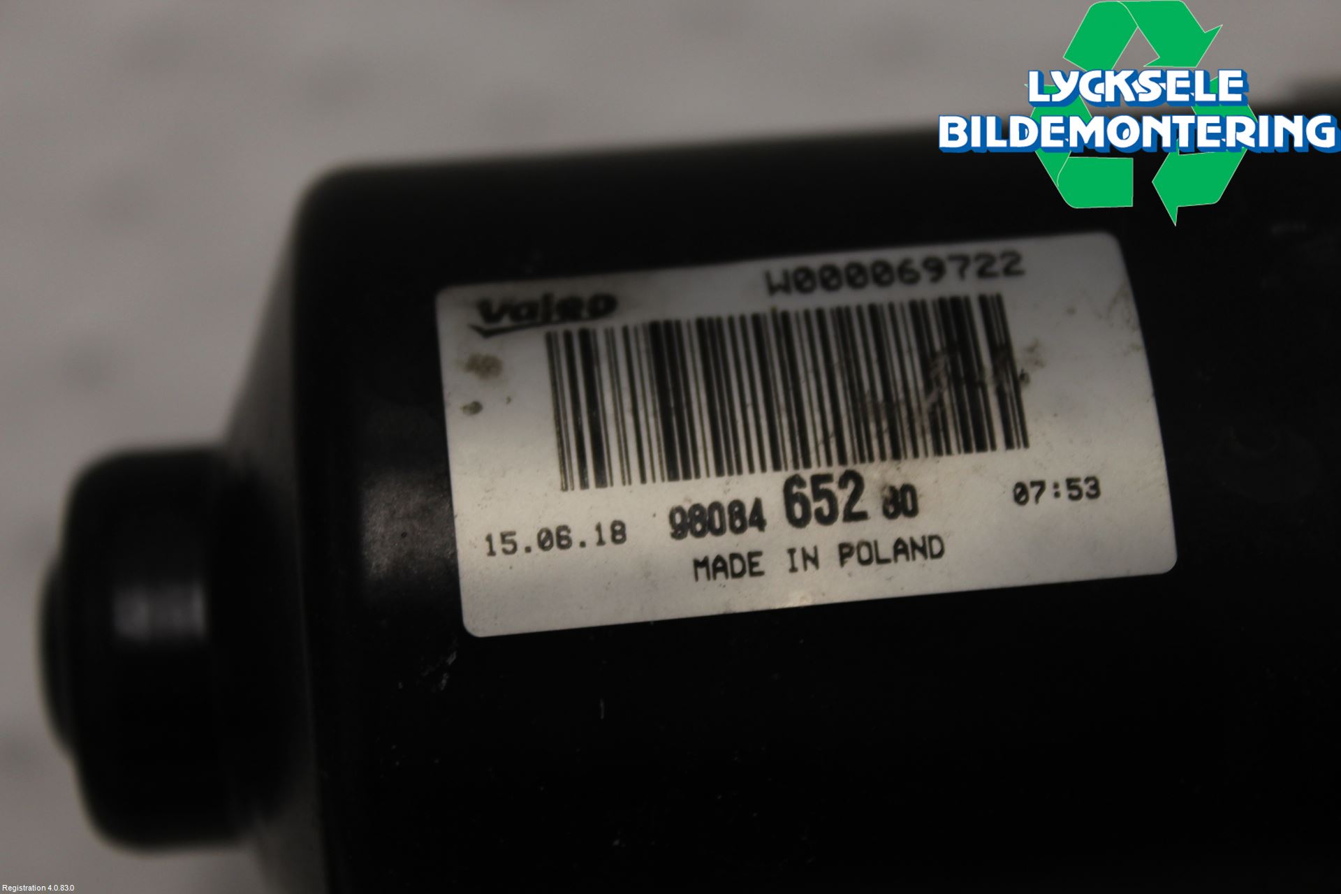 Peugeot EXPERT/E-EXPERT 17- Torkarmekanism Vindruta