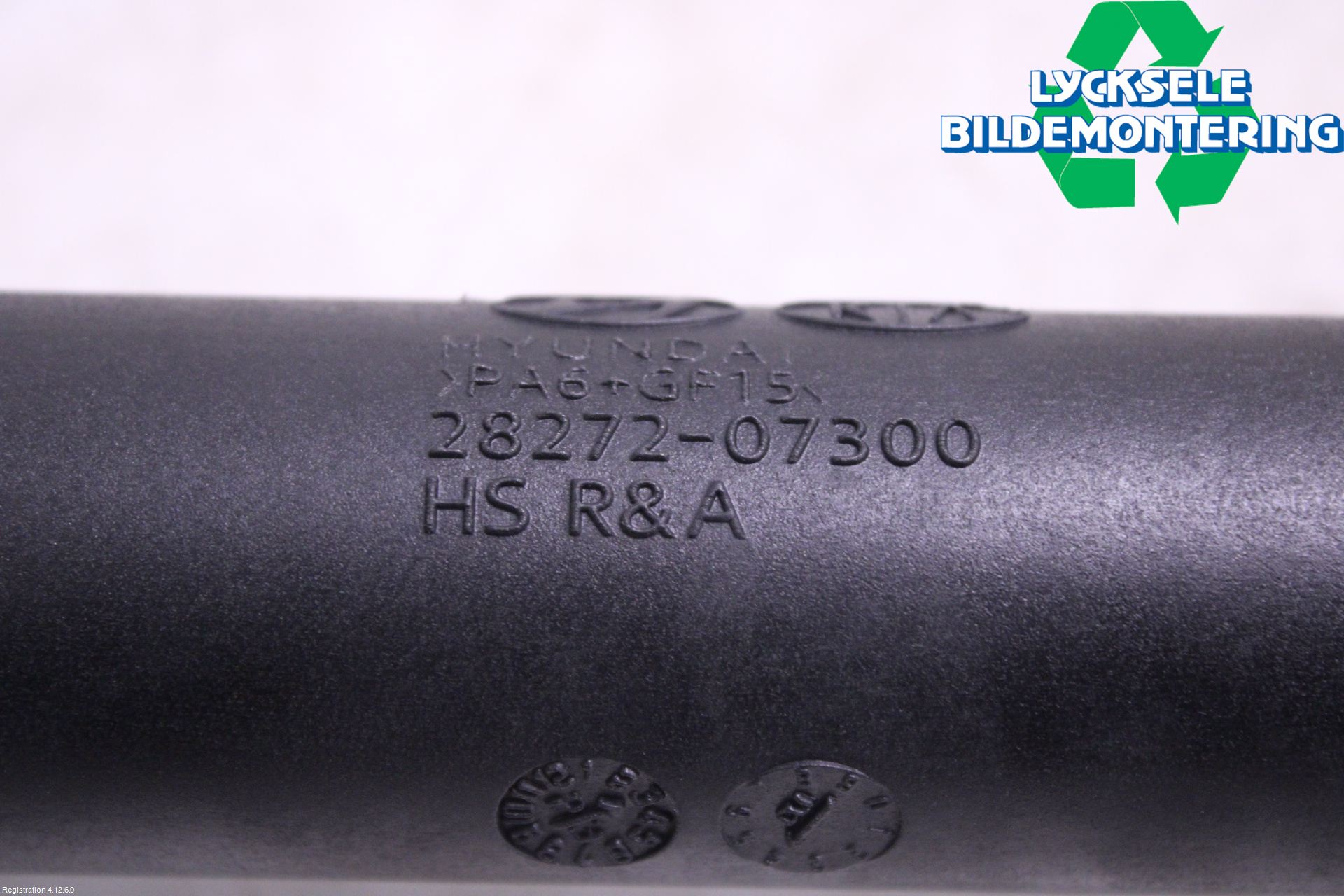 Kia STONIC 18->> Laddluft-Intercoolerrör