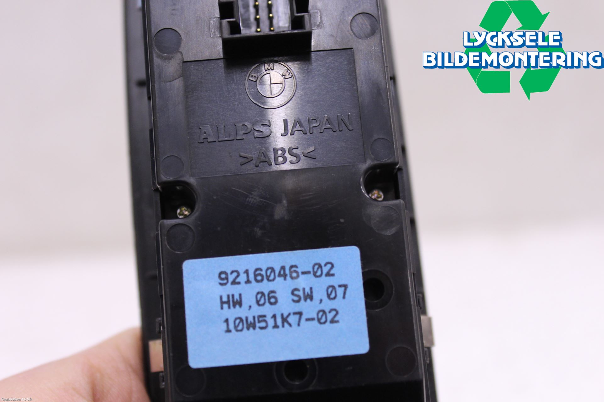 BMW X1 E84 10-15 Strömställare Elhiss