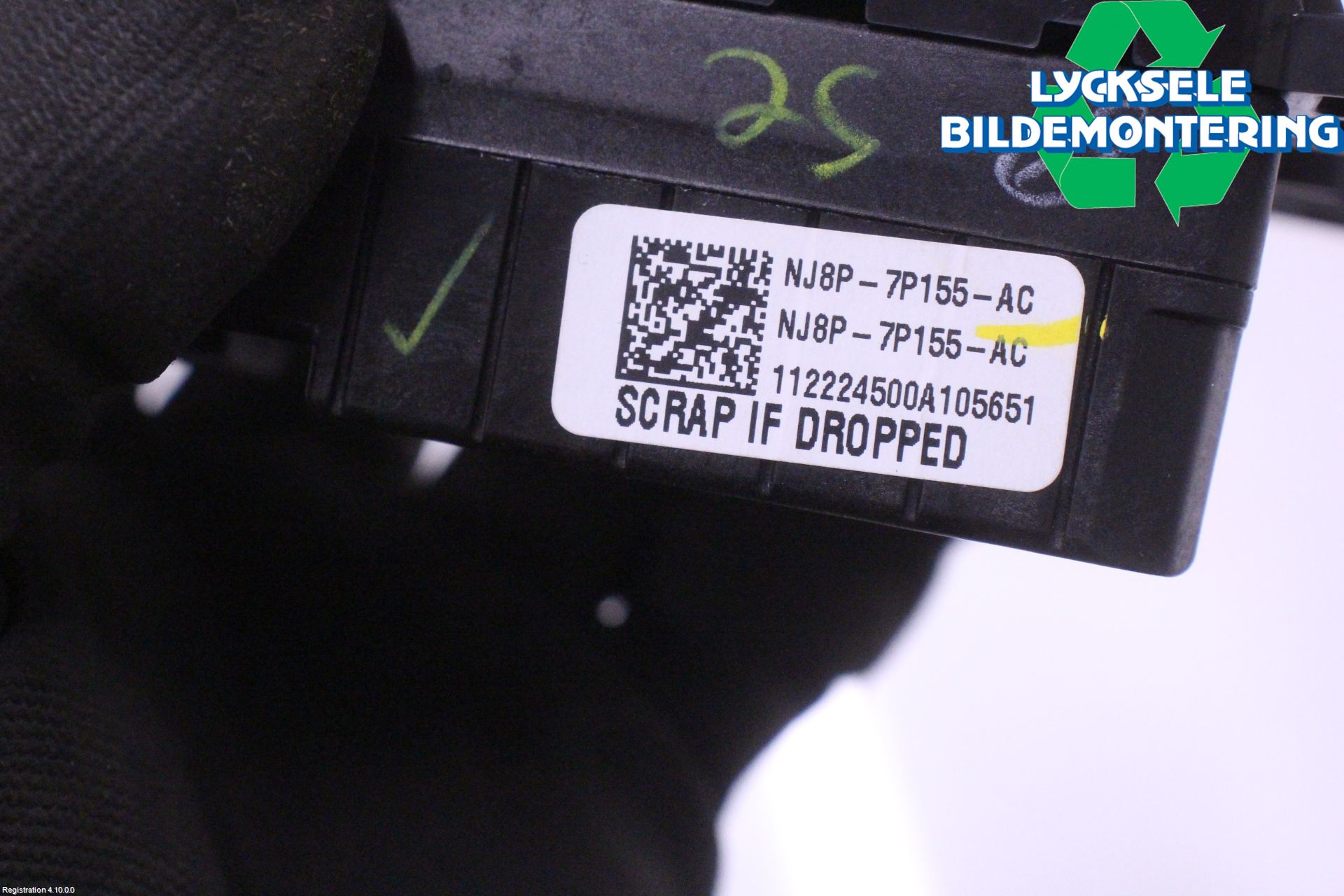 Ford MUSTANG Mach-E 21- Strömställare Växellåda