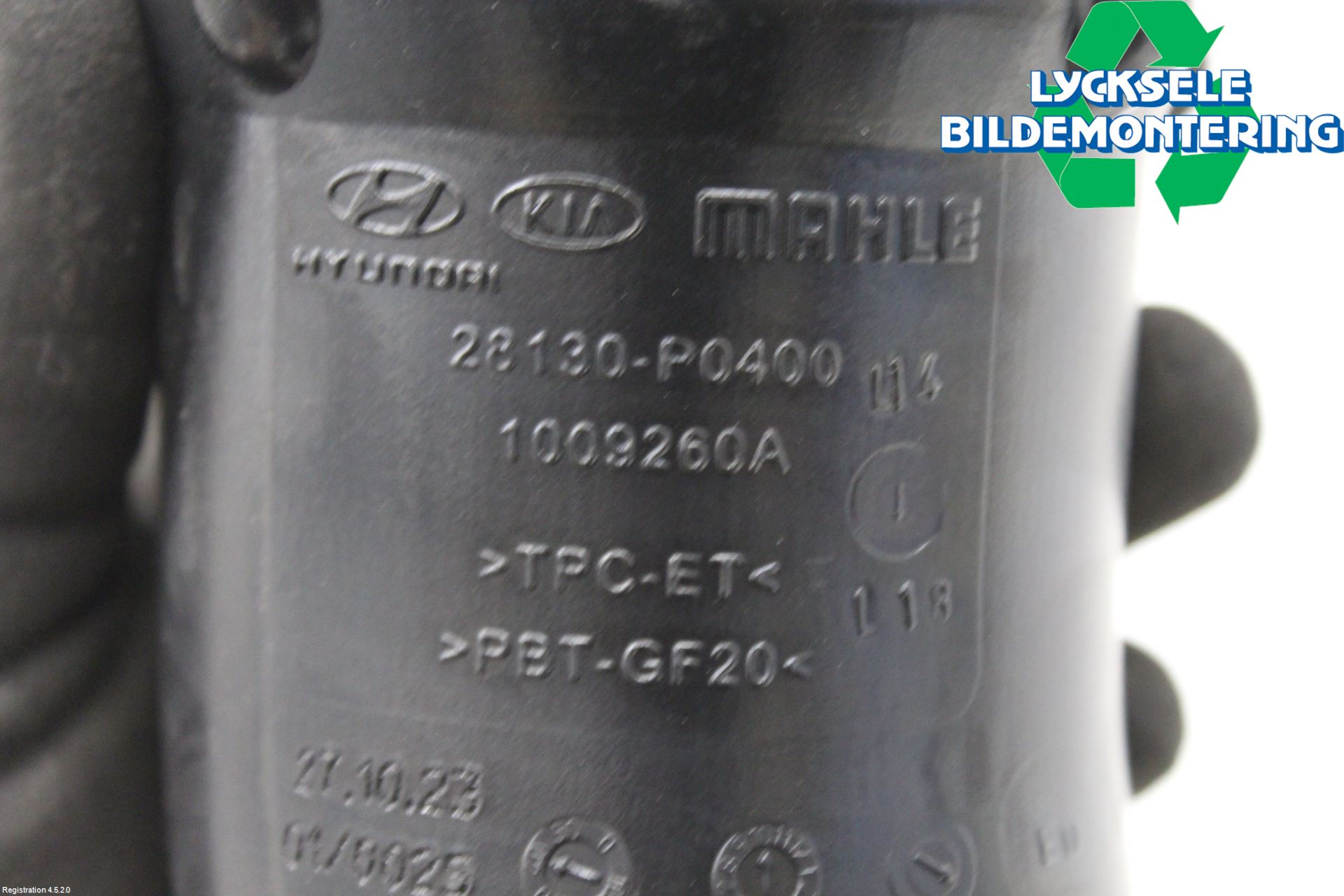 Hyundai TUCSON 05- Injgummibälg-Slang