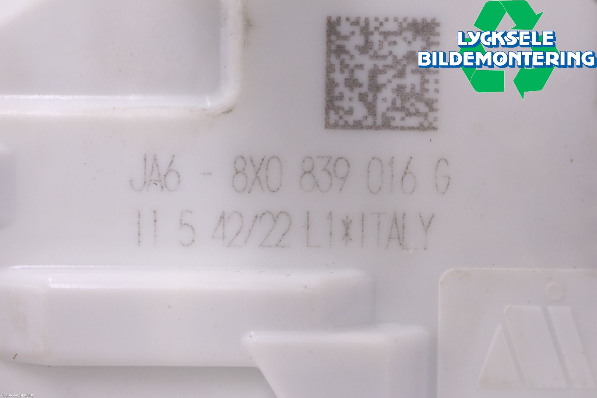 Audi A4/S4 B9 20- Låskista-Dörrlås