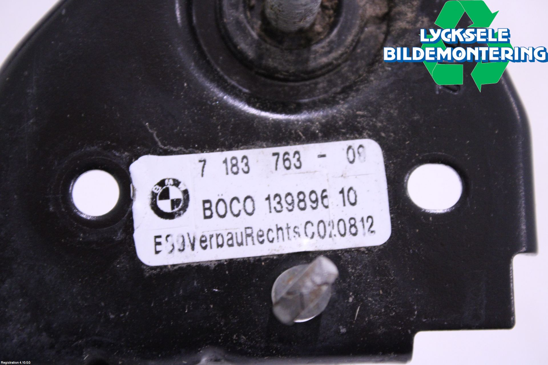 BMW 5 F10/F11/F18 09-17 Huv Spärr