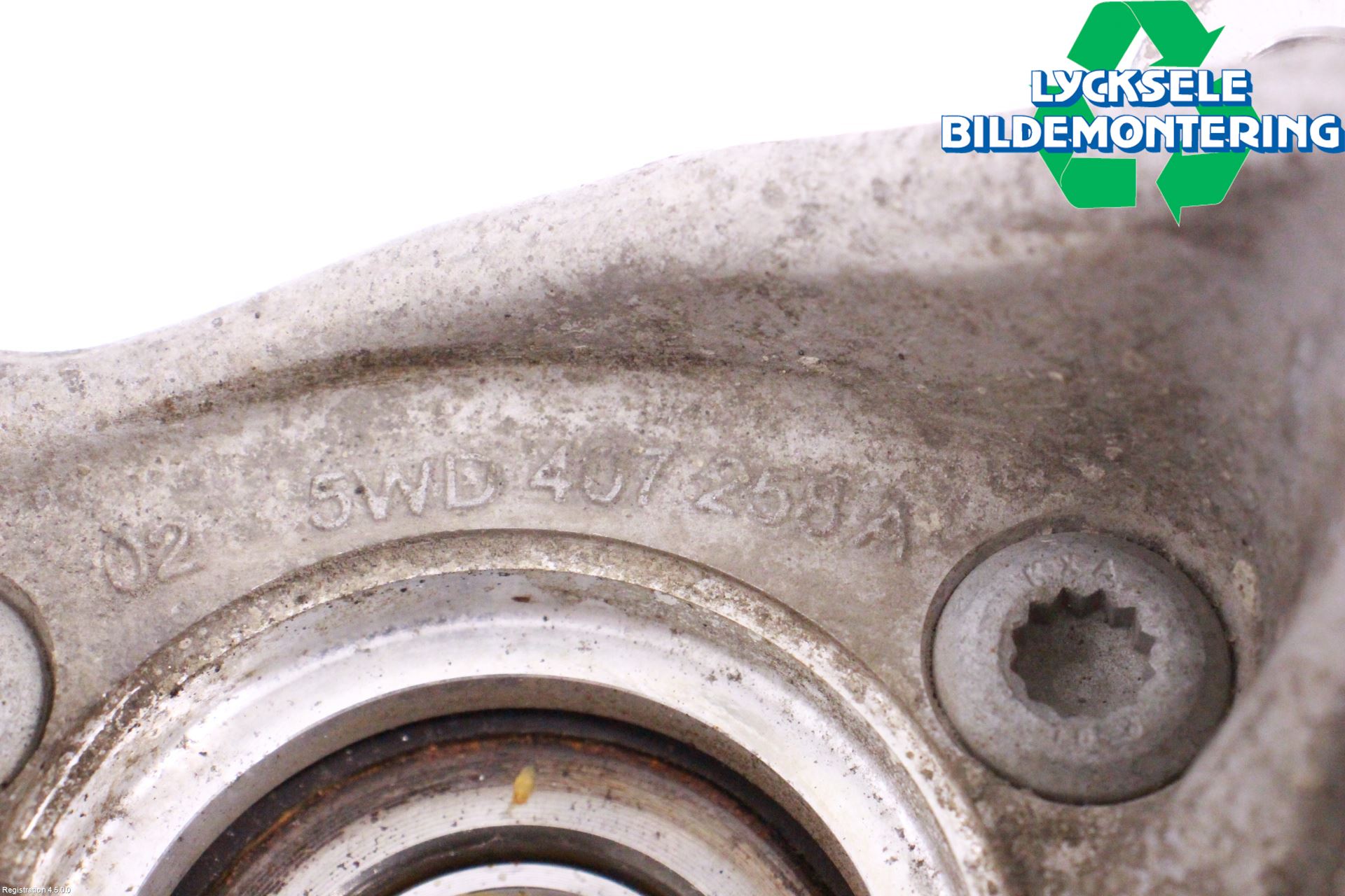 Volkswagen VW TIGUAN 16-24 Styrspindel Lagerhus Vä
