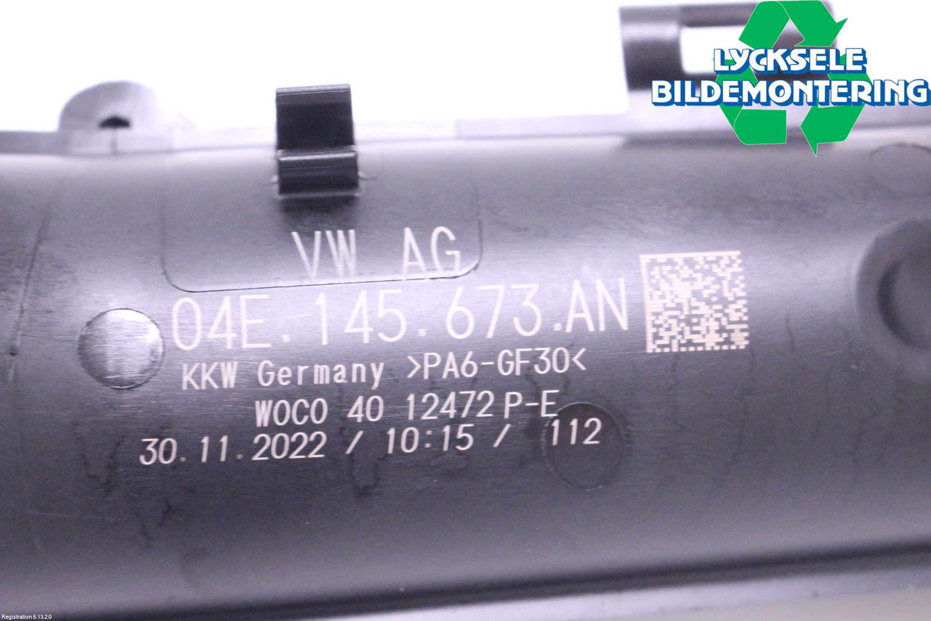 Volkswagen VW PASSAT 20-24 Laddluft-Intercoolerrör