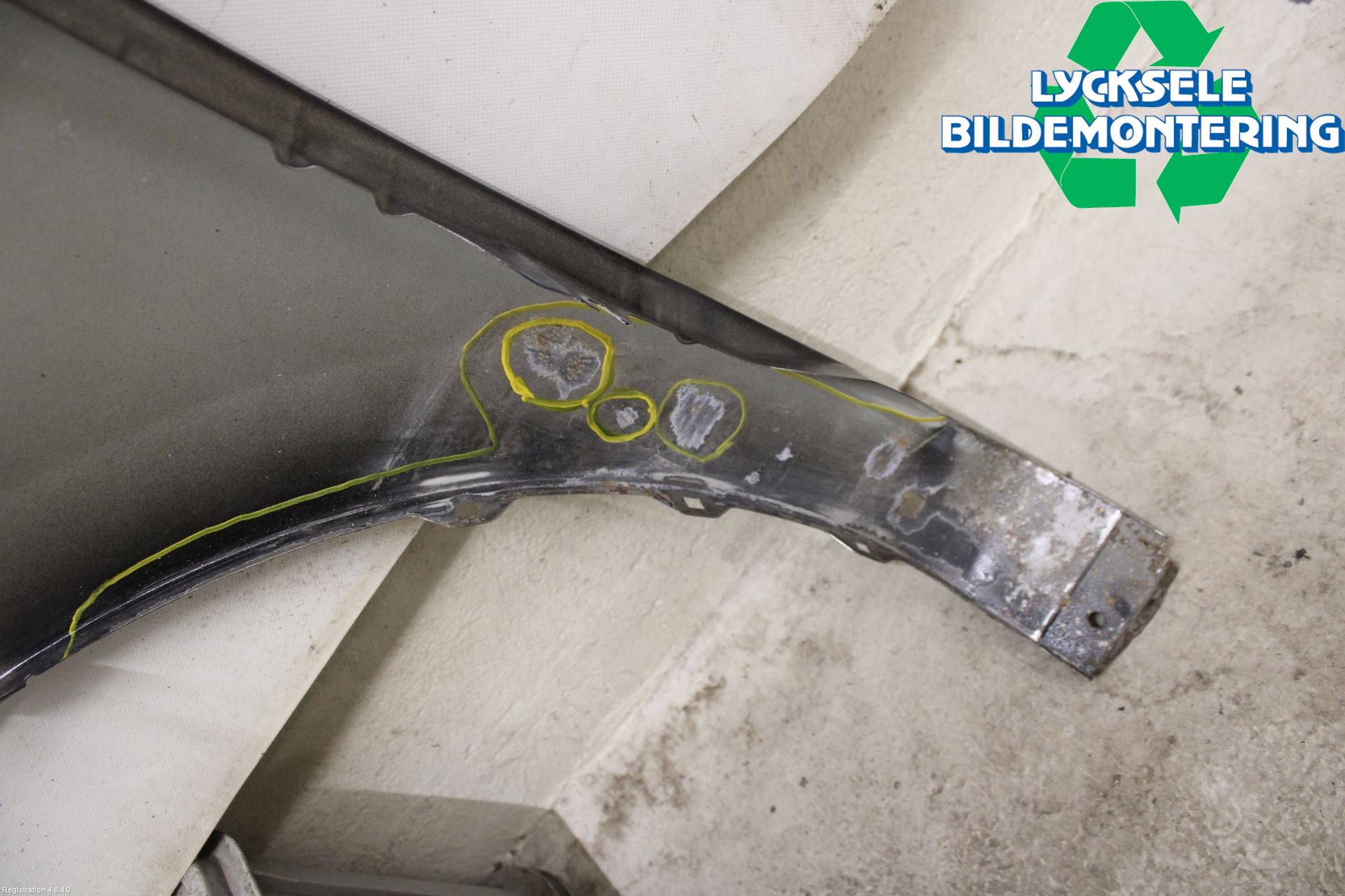 Hyundai SANTA FE  06-12 Skärm Fram Höger