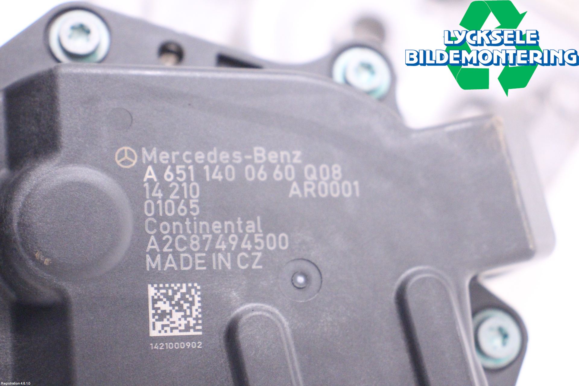 Mercedes-Benz MB C-KLASS (W205) 14-21 Avgaskylare