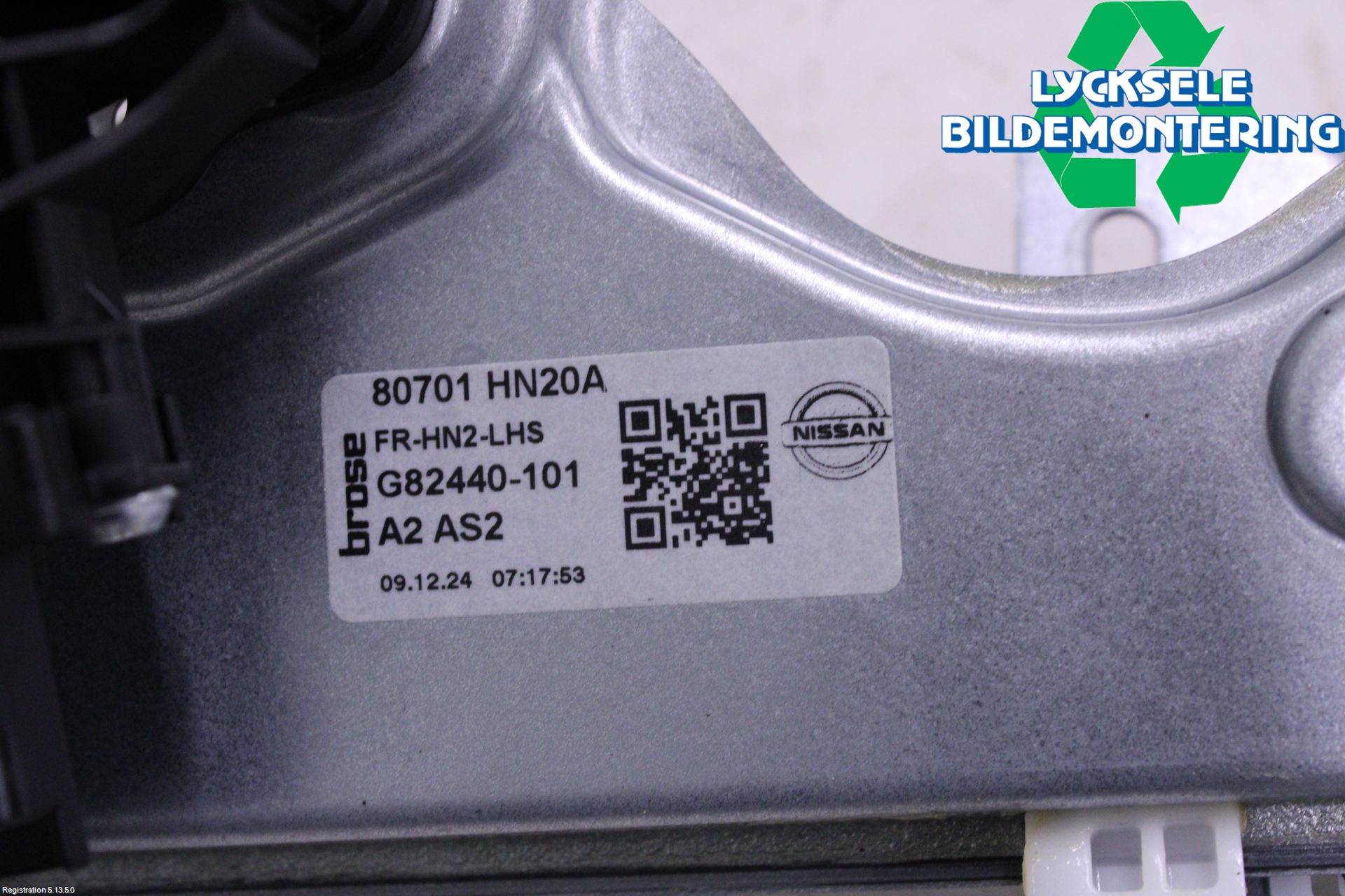 Nissan QASHQAI 21- Fönsterhiss El Kompl
