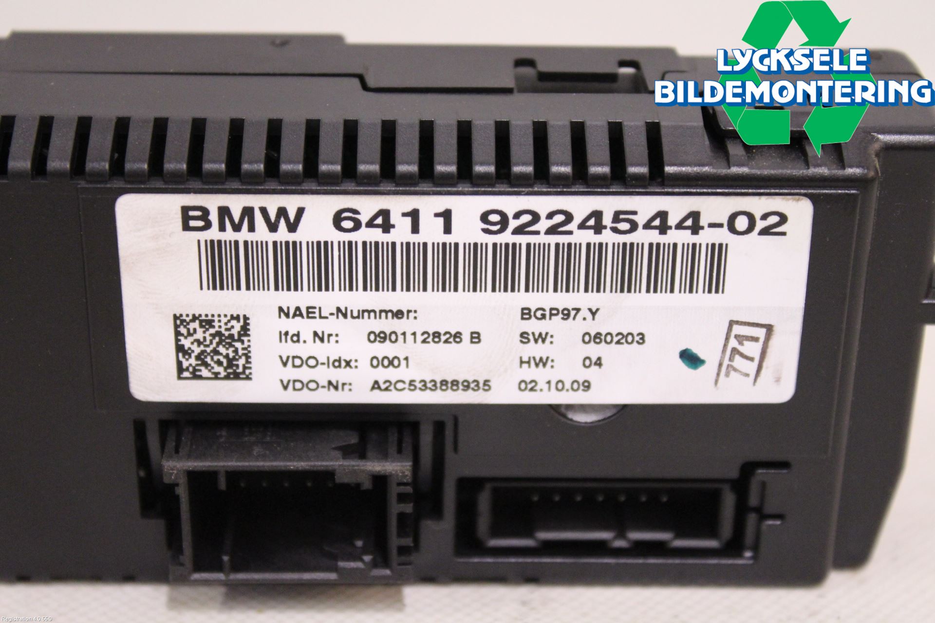 BMW 1 E87/81 5D/3D 03-11 Ac Styrenhet Ac Manöveren