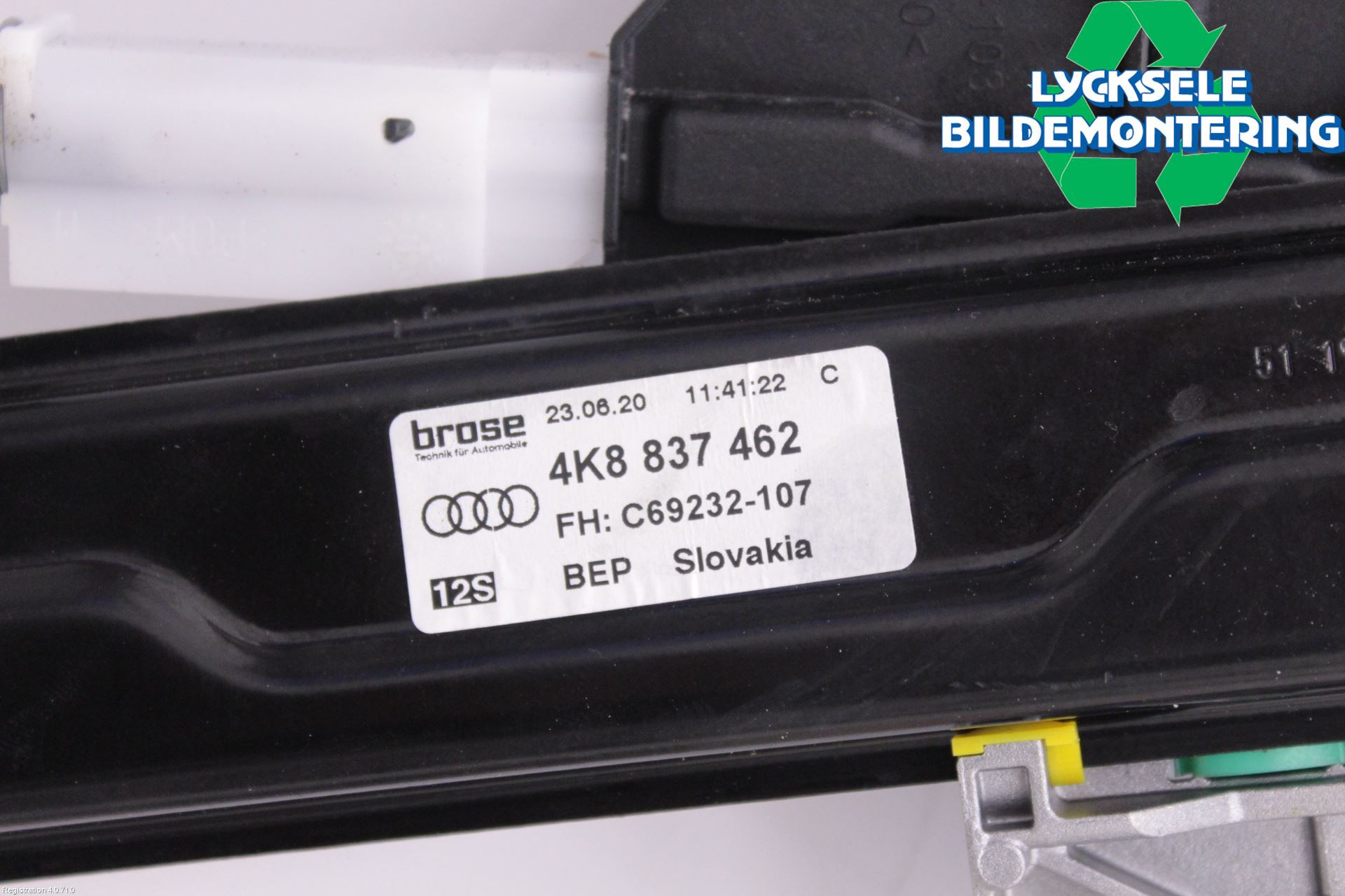 Audi A7 Sportback 4K 18- Fönsterhissmekanism