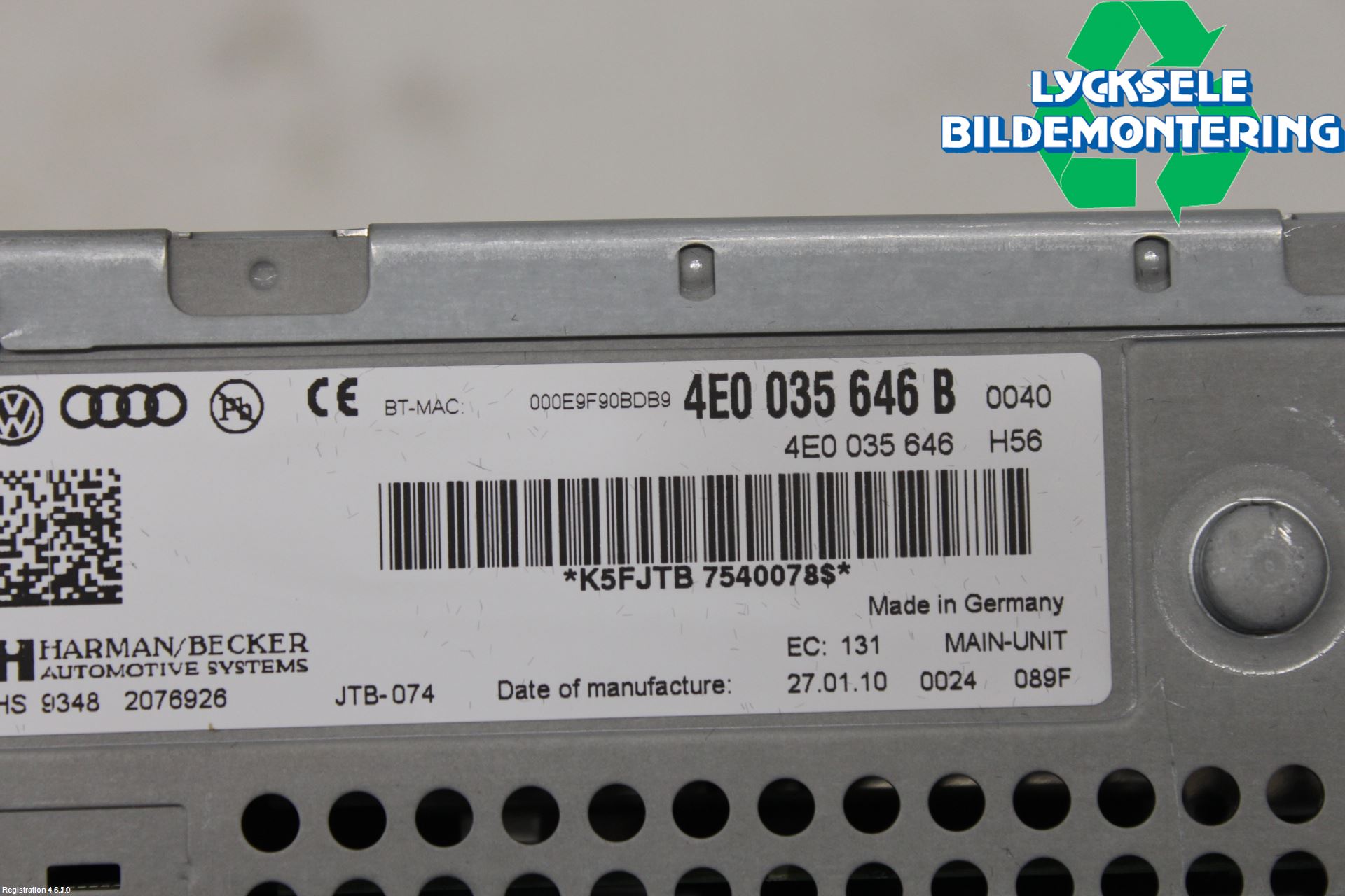 Audi ALLROAD 06-11 Cd Radio - Multimediapanel